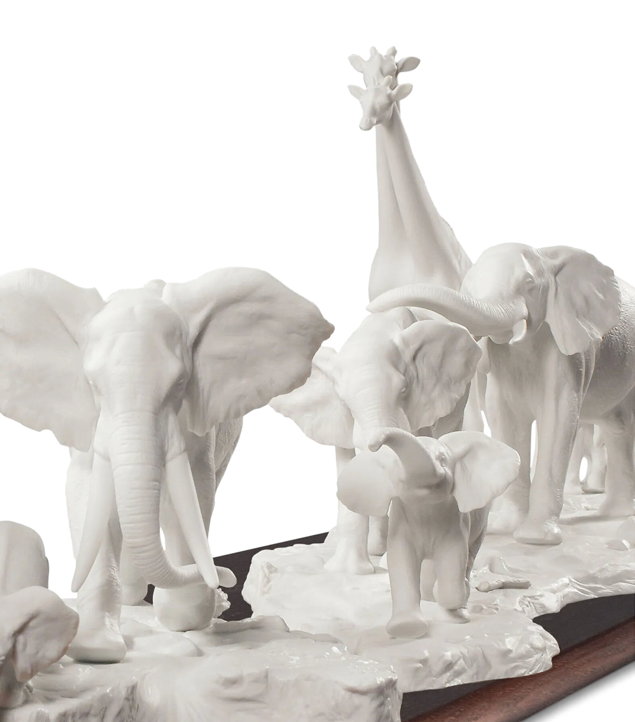 Porcelain African Savannah Sculpture MULTICOLOR Image 4