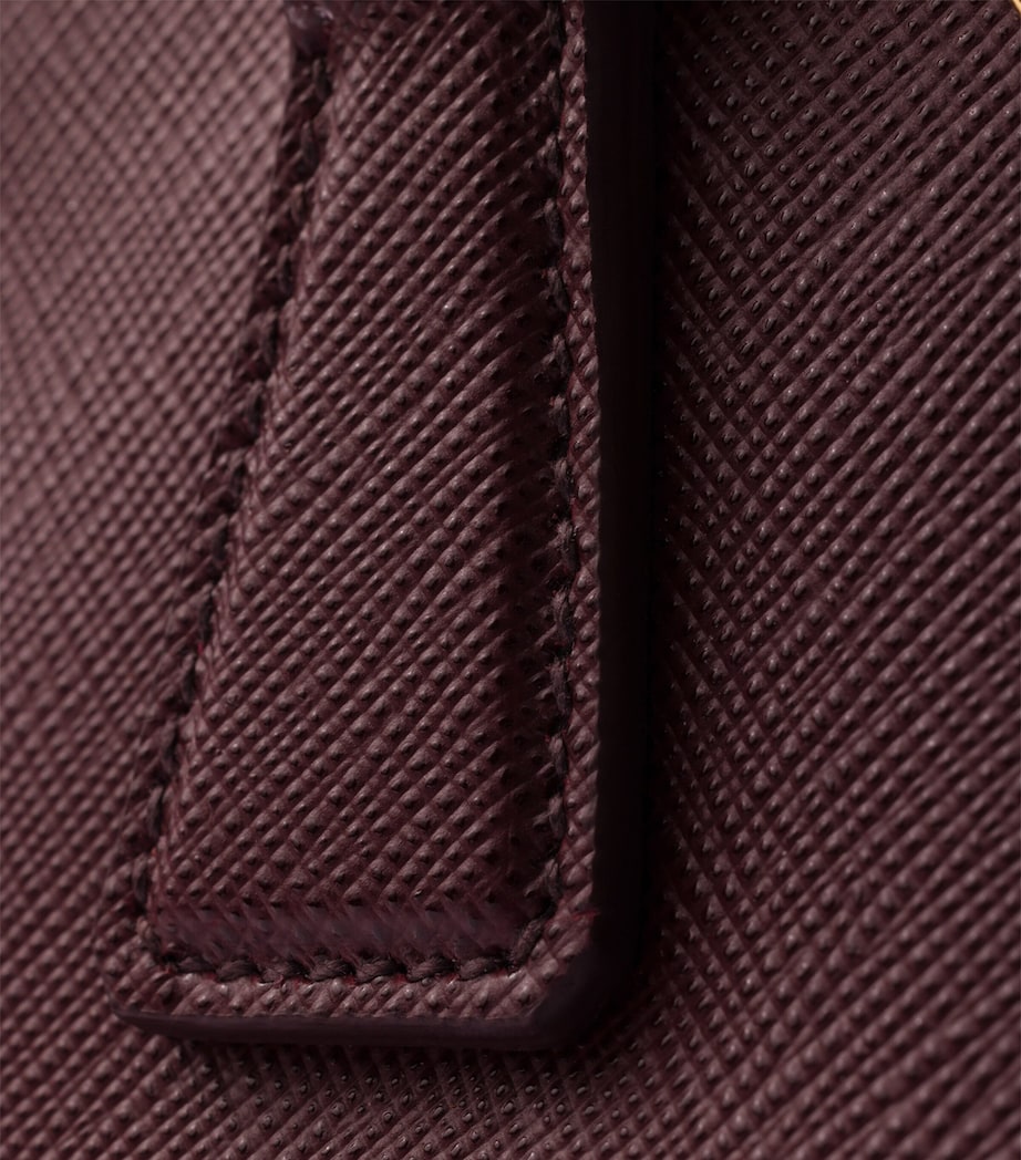 Prada Mini Leather Galleria Top-Handle Bag Image 5