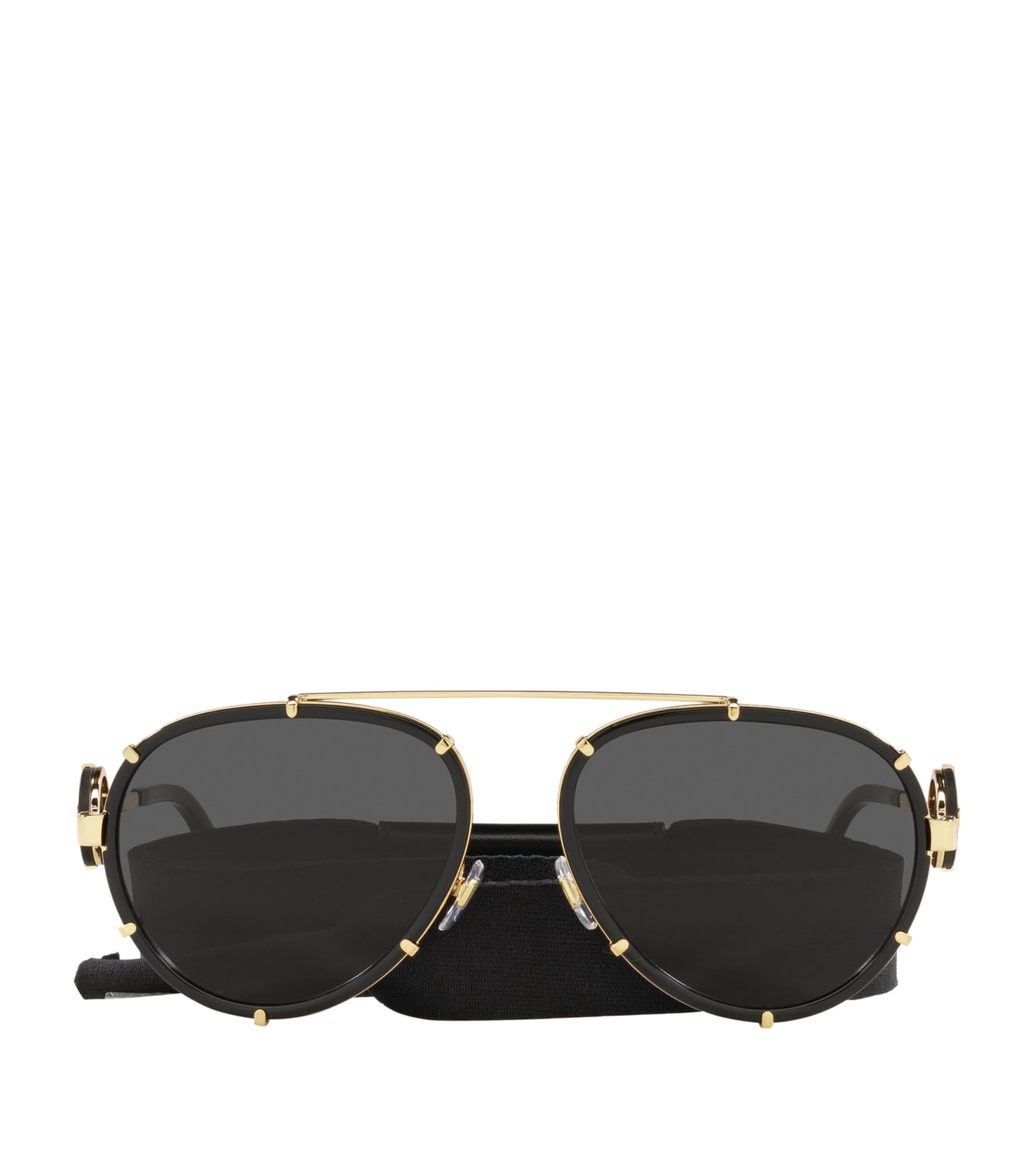 Versace Vintage Icon Pilot Sunglasses | Holiday Shop | Womens | Sunglasses | Women Accessories | Designers | Versace
