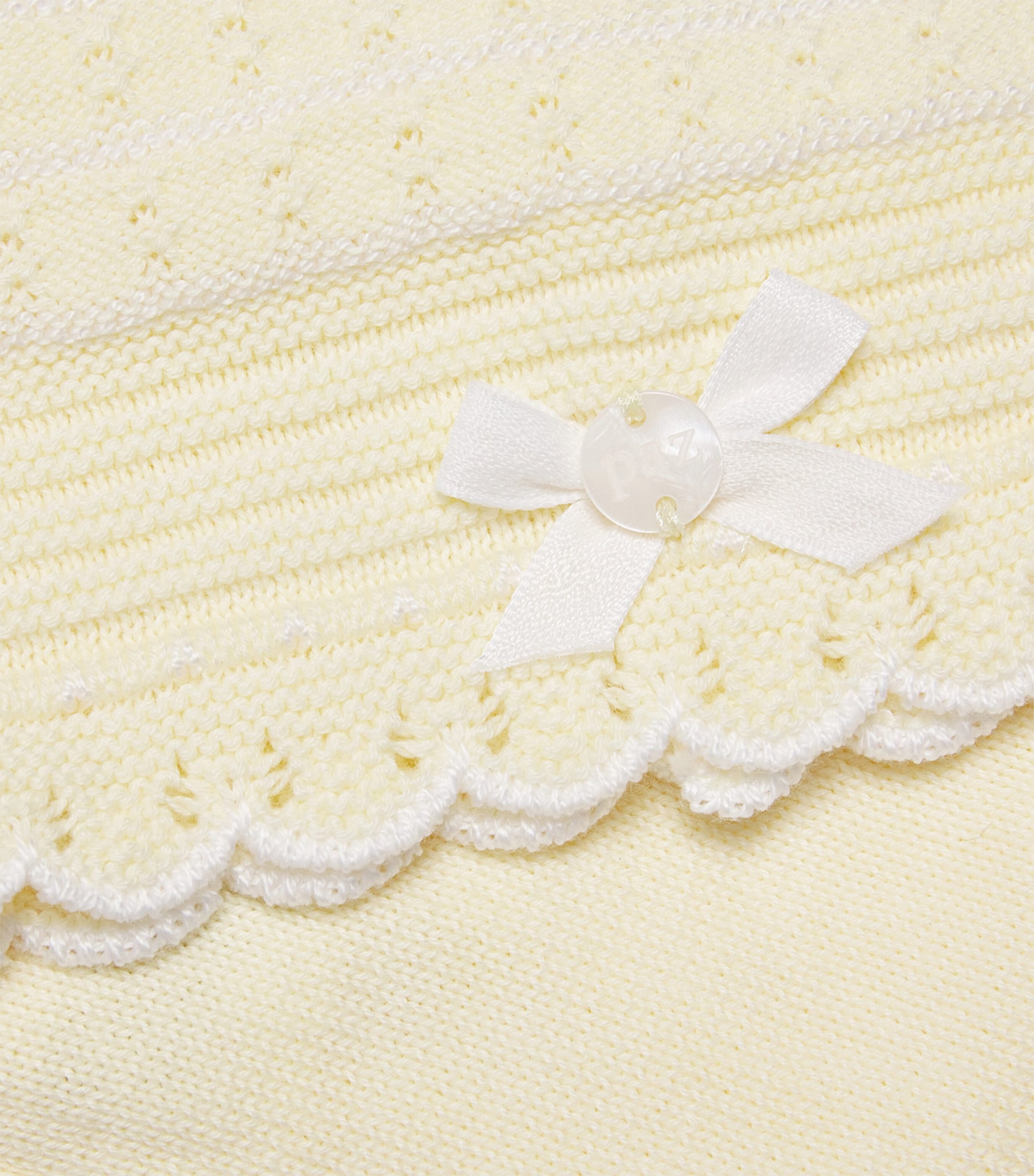 Cotton Knitted Sweater and Leggings Set 0501 H82 YELL/WHITE Image 4