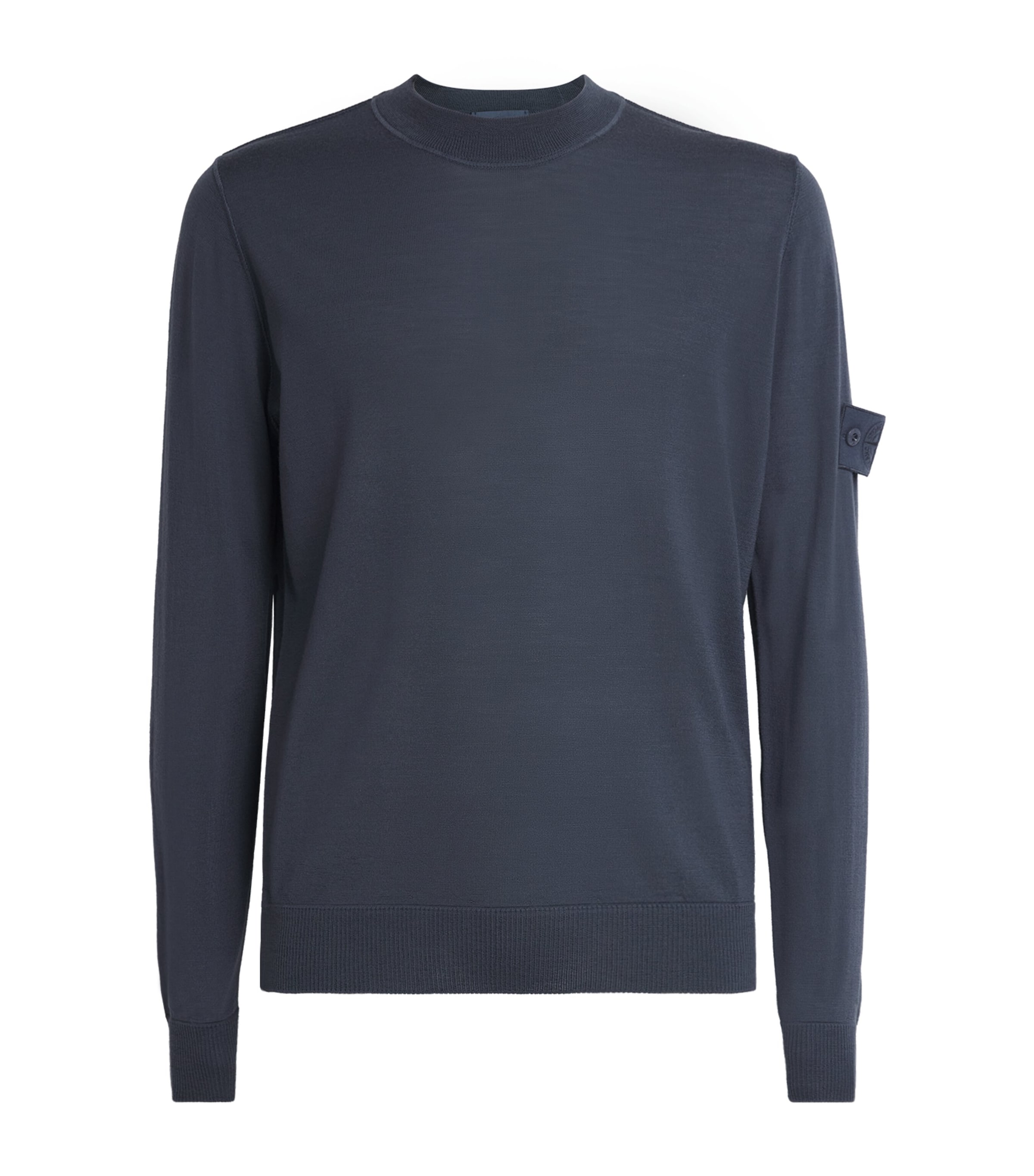 Stone Island Mens Virgin Wool Ghost Sweater Image 1