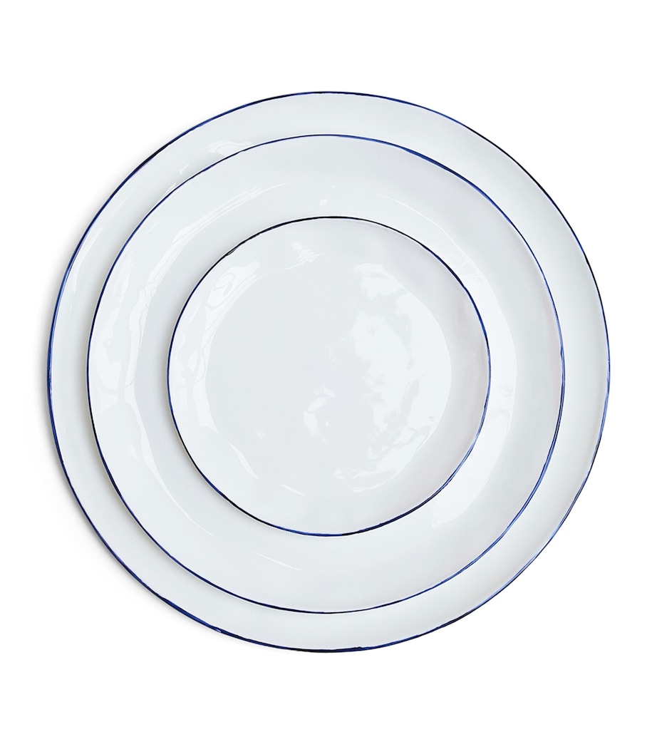 Set of 4 Cobalt Side Plates (24cm) COBALT (BLUE) Image 6