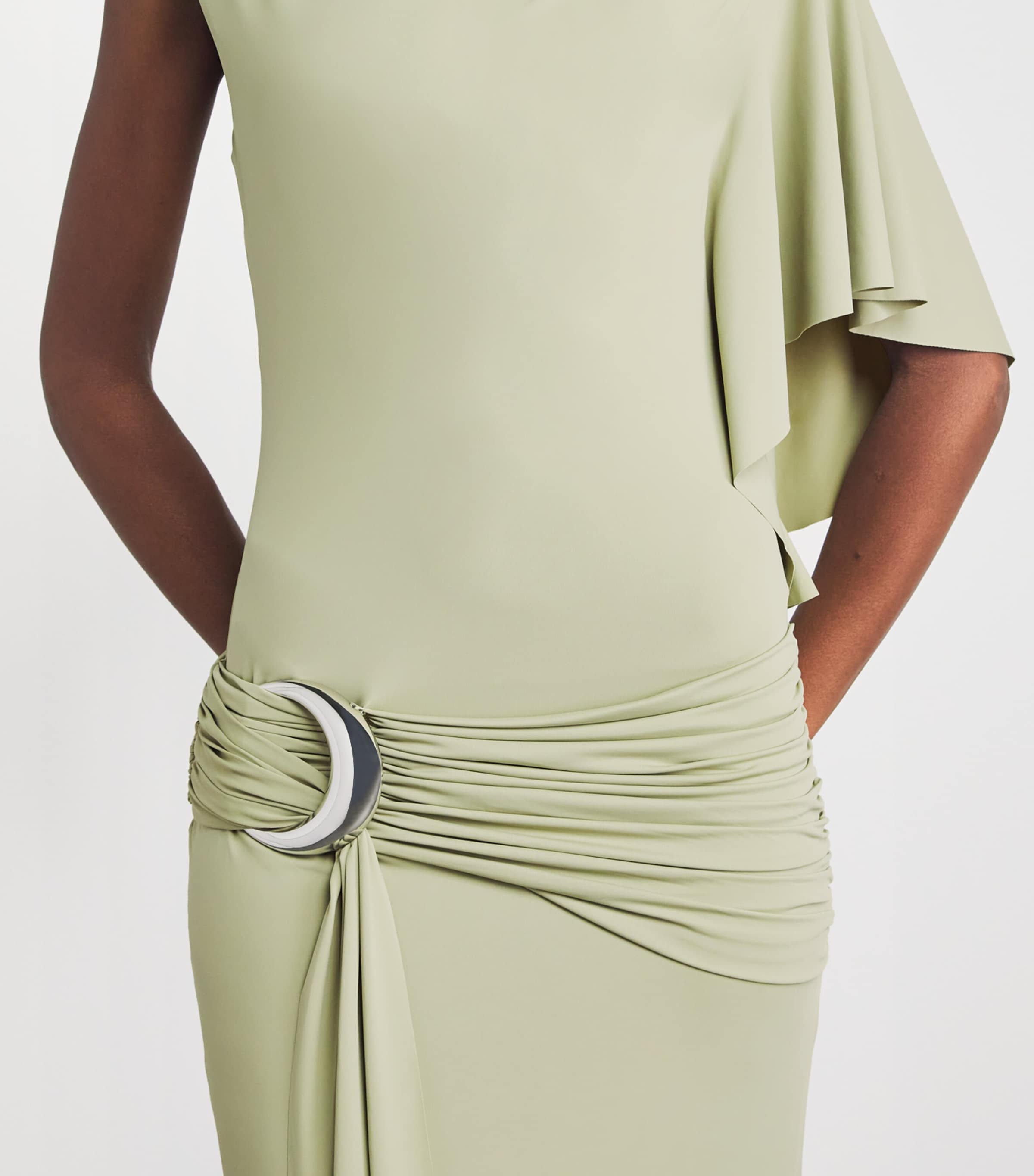 De La Vali Womens Titan Maxi Dress Mint Green Image 5