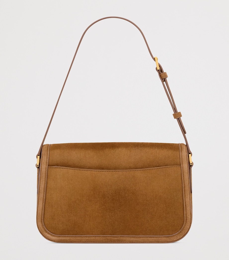 Medium Suede Soferino Shoulder Bag 2916 Image 2