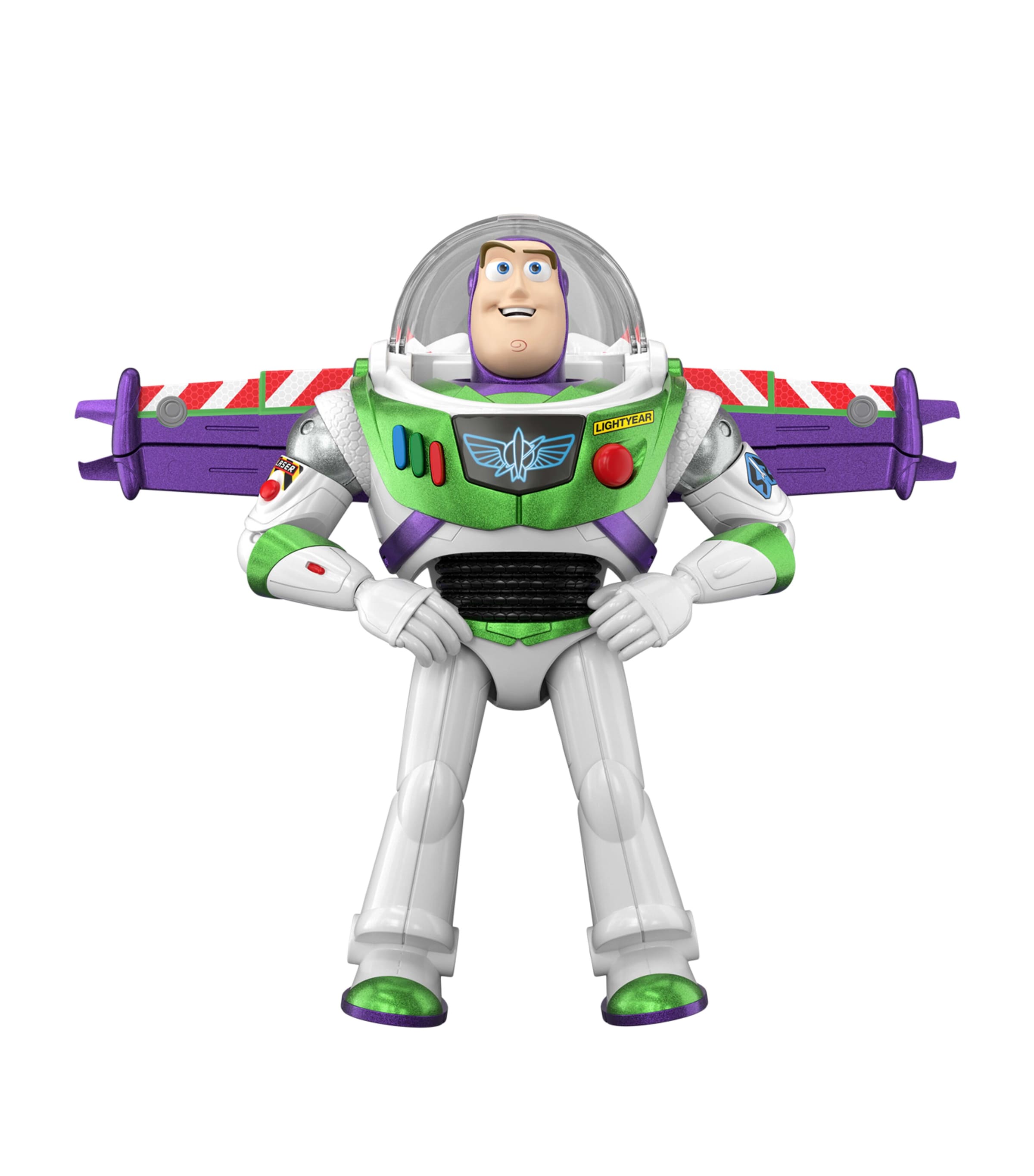 Disney Toy Story 12” Scale Flight Mode Hi-Tech Edition Buzz Lightyear Image 6