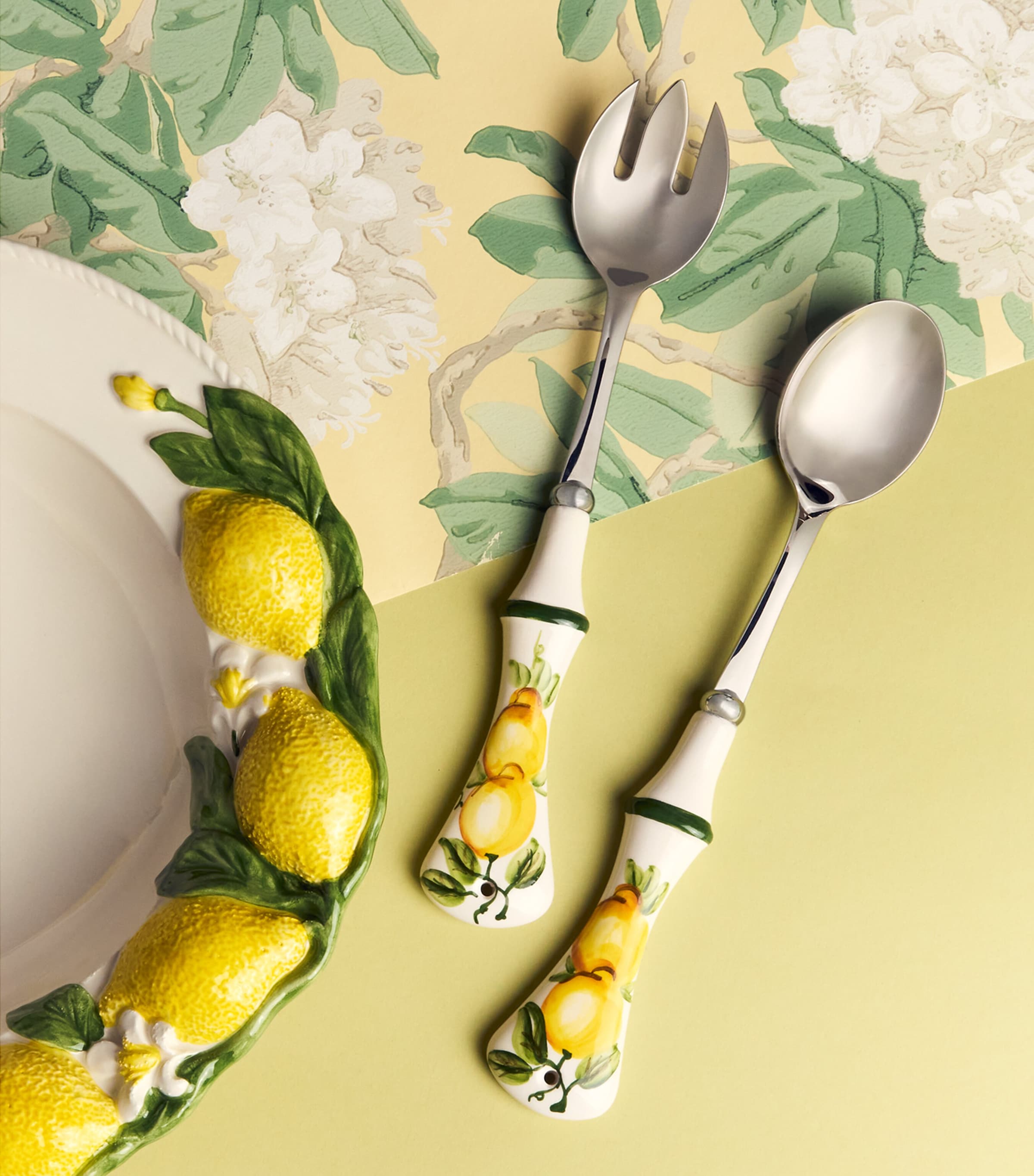 Lemon Pasta Bowl (28cm) MULTI Image 3