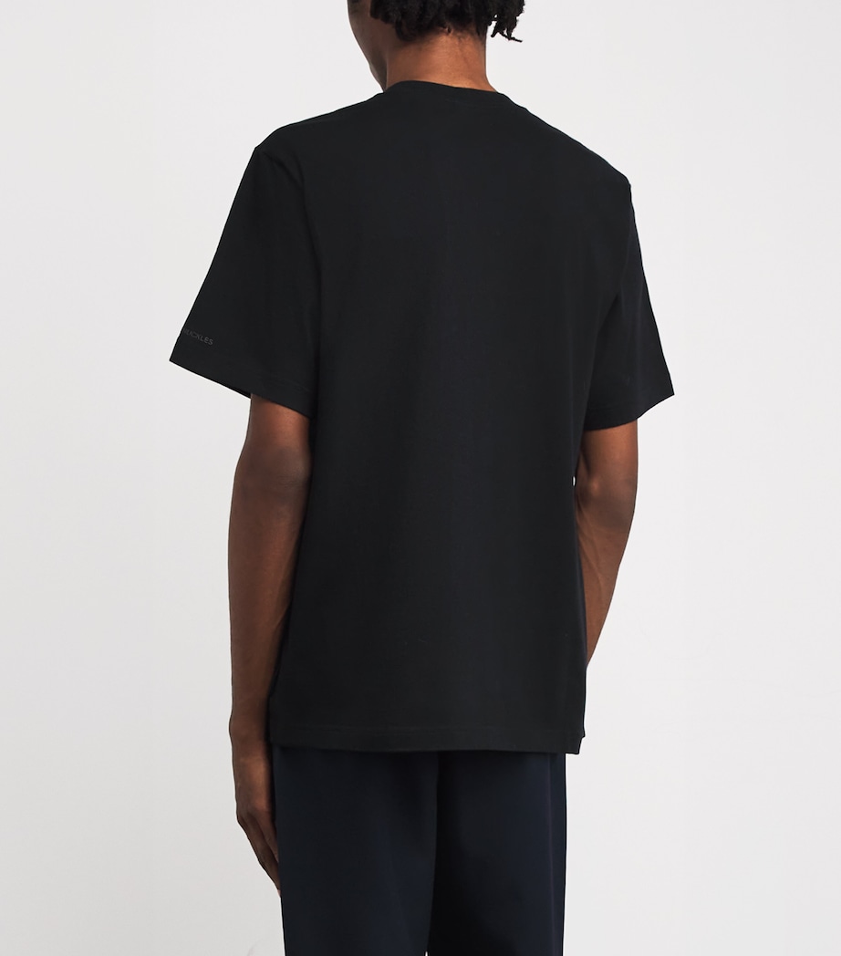 Rubberised Logo T-Shirt BLACK - 292 Image 4