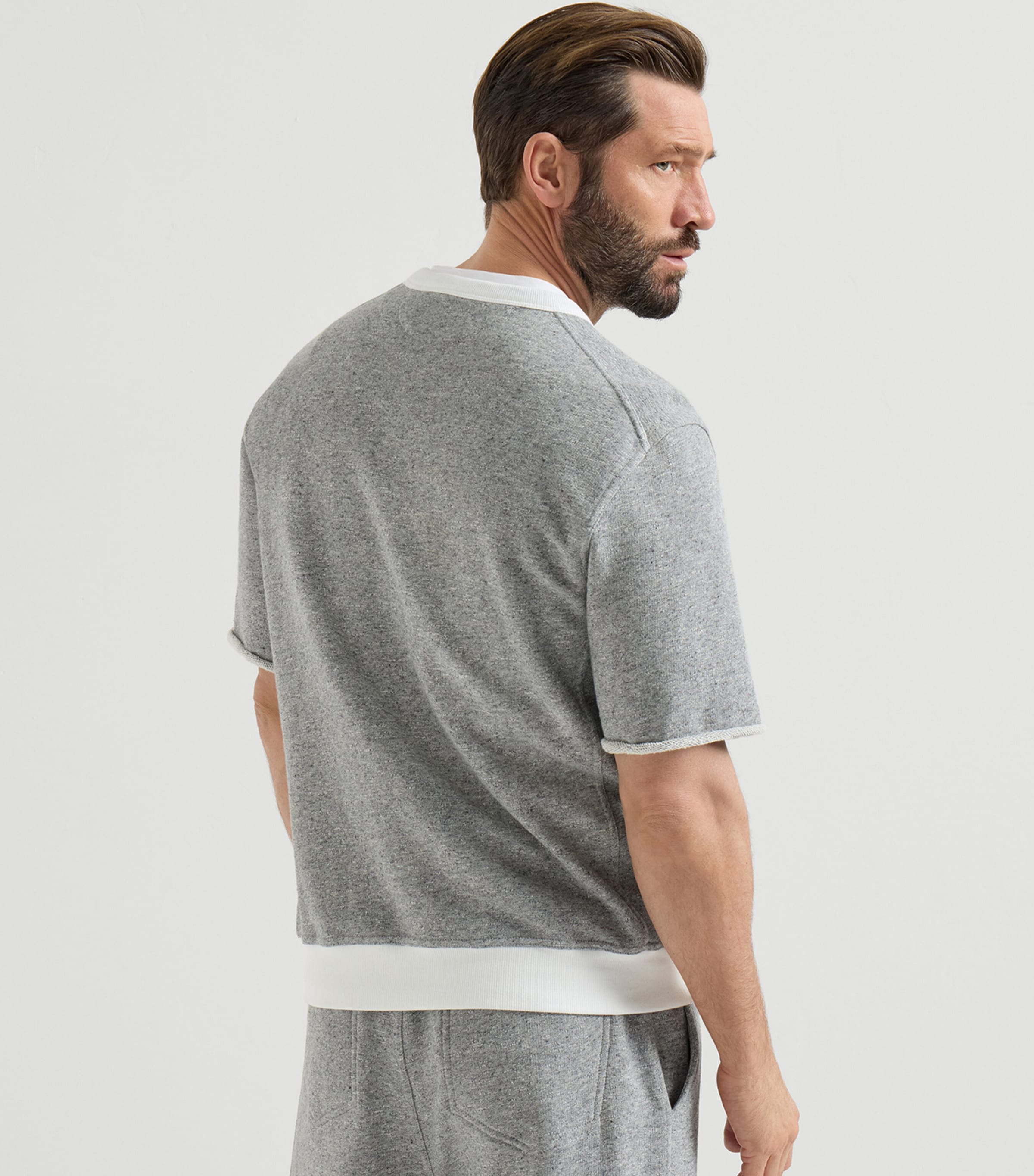 Brunello Cucinelli Mens Cotton-Blend Athletic Club Sweatshirt Image 5