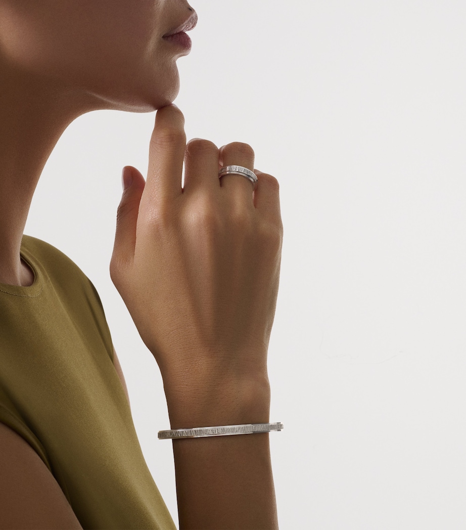 White Gold Possession Décor Palace Bangle WHITE GOLD Image 2