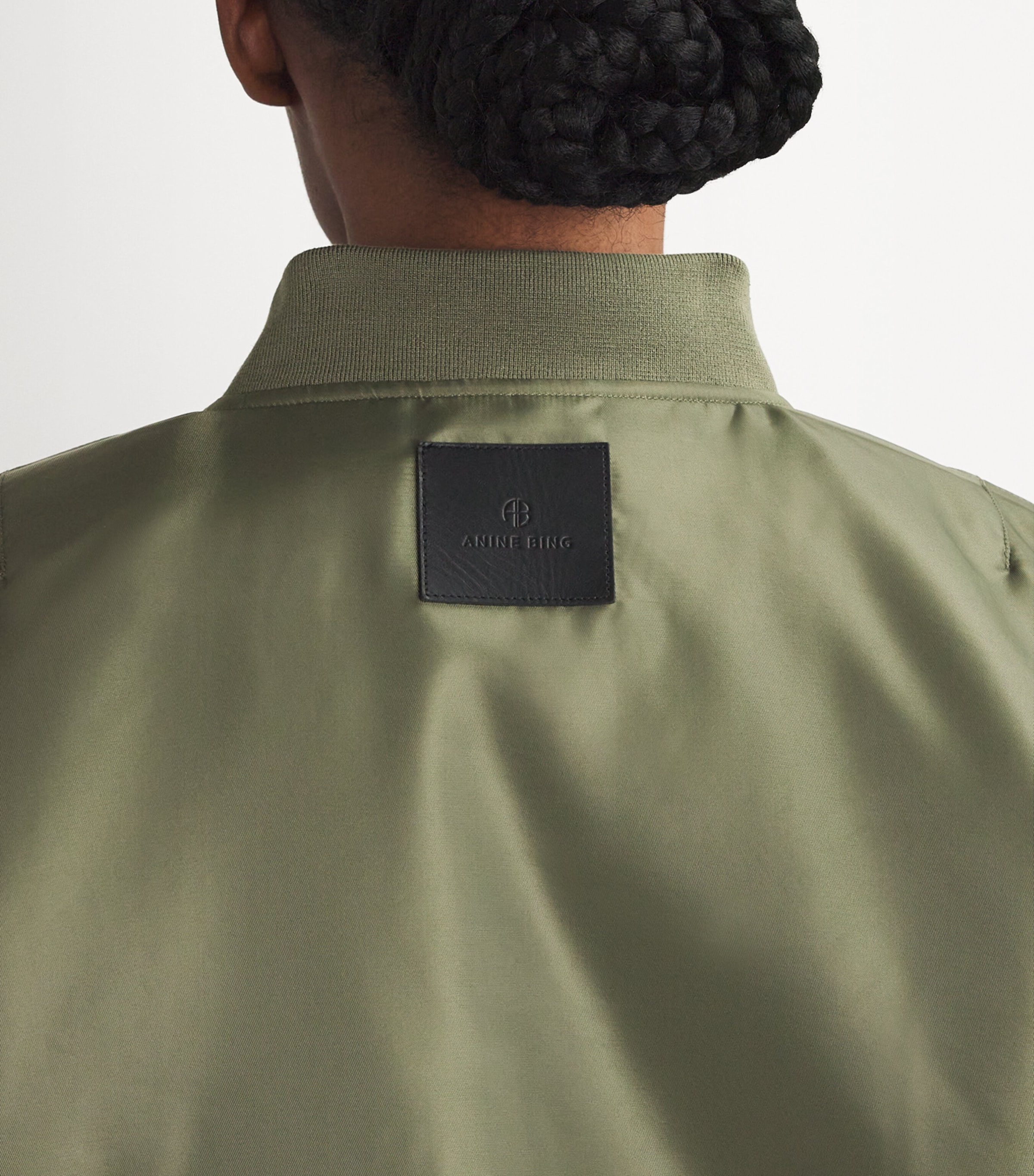 Leon Bomber Jacket ARMY GREEN Image 6