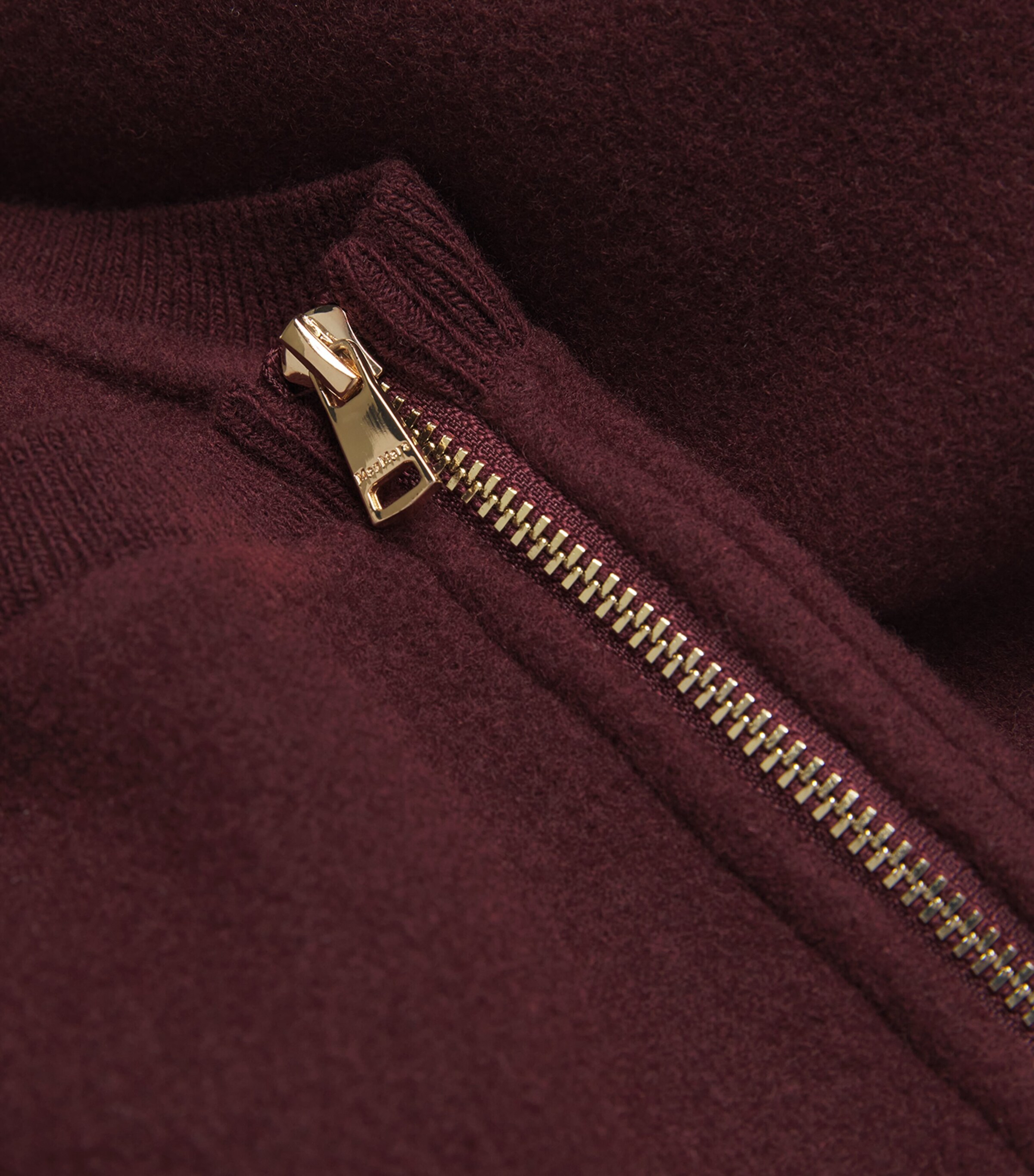 Wool-Blend Jersey Mini Dress CHERRY Image 5