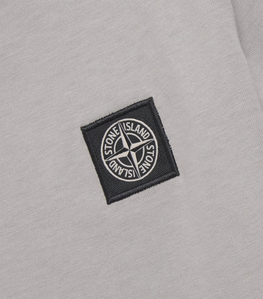 Cotton Logo-Patch T-Shirt (4-14 Years) V0064DUST Image 3