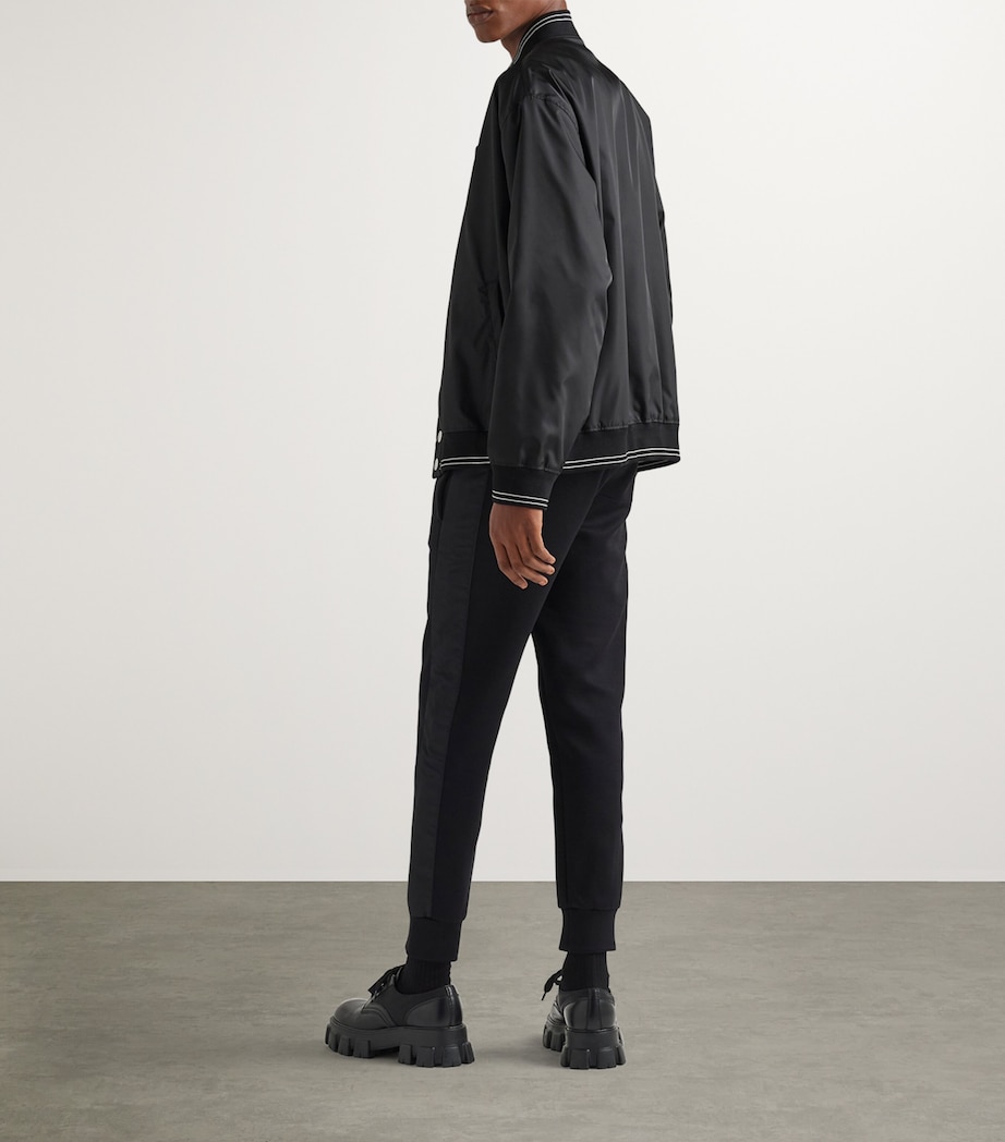 Re-Nylon-Trim Sweatpants F0806 Image 4