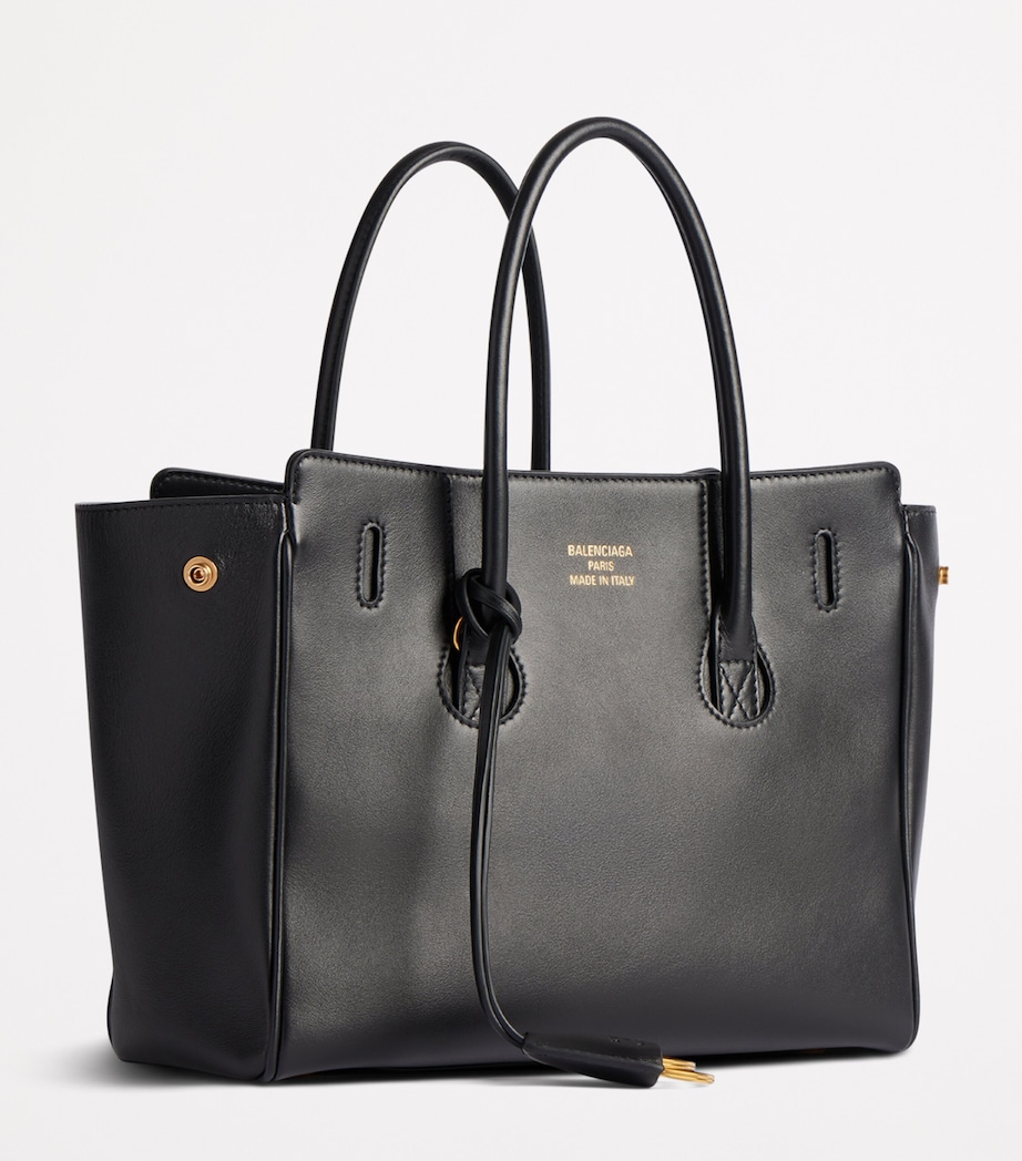 Mini Leather Hampton Top-Handle Bag 1000 Image 4