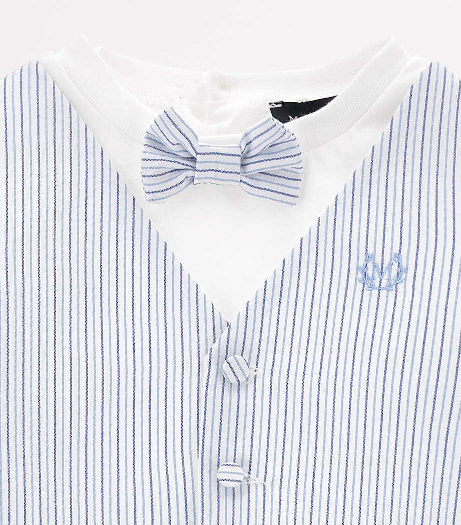 Waistcoat T-Shirt and Shorts Set (3-36 Months) PANNA+AVIO Image 3