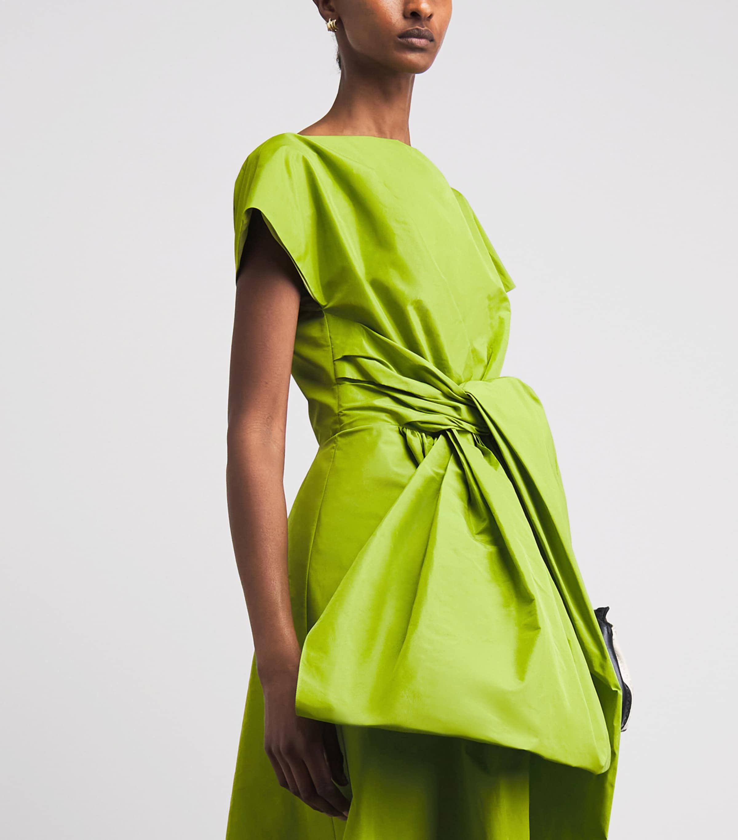 roksanda green dress Roksanda Neolitsea colour-block Maxi Dress | Green