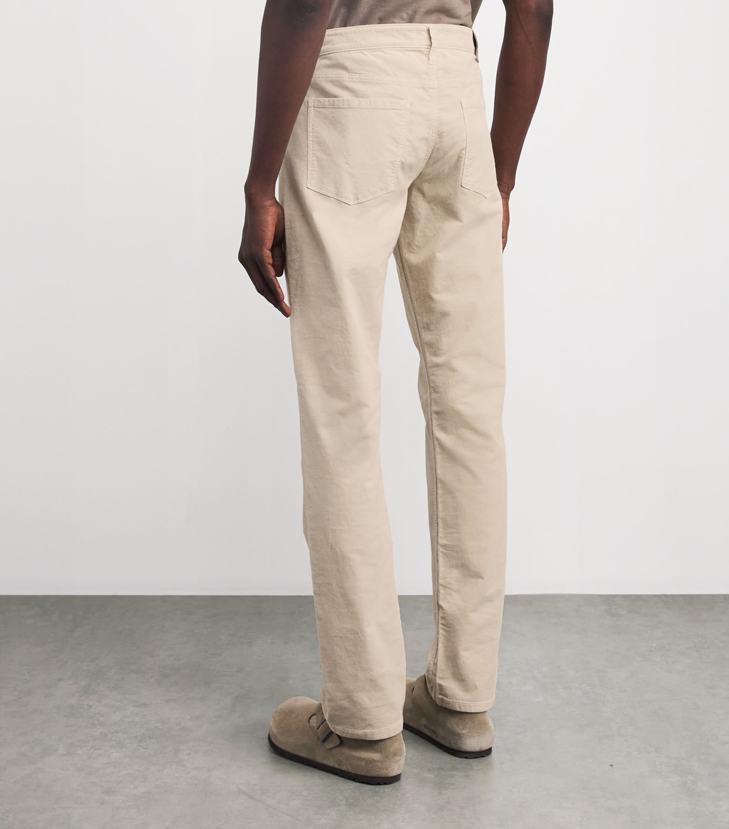 Corduroy Federal Slim-Straight Jeans IVORY CREAM CORDUROY Image 4