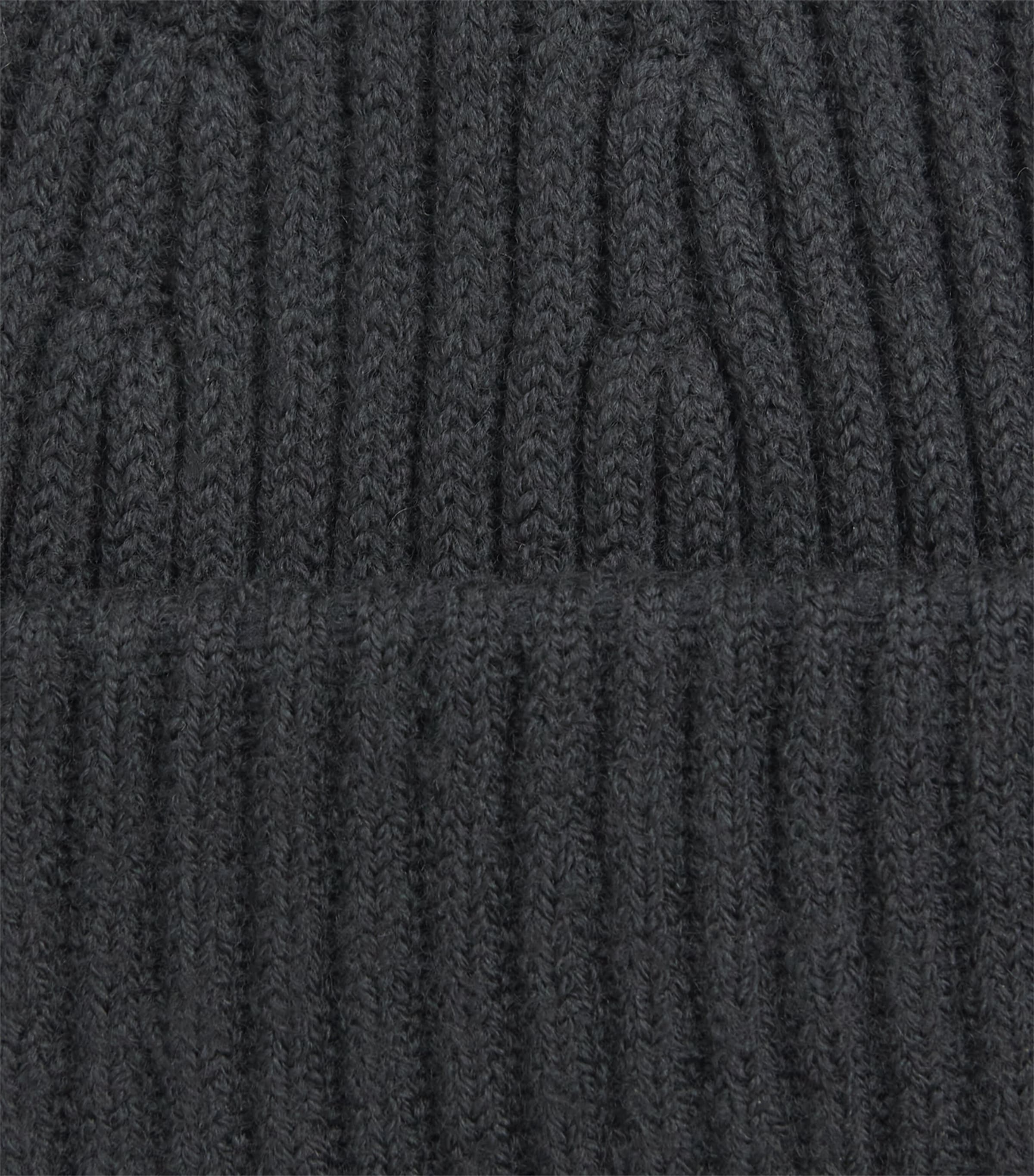 Wool-Blend Ribbed Beanie DARK ARMY Image 3