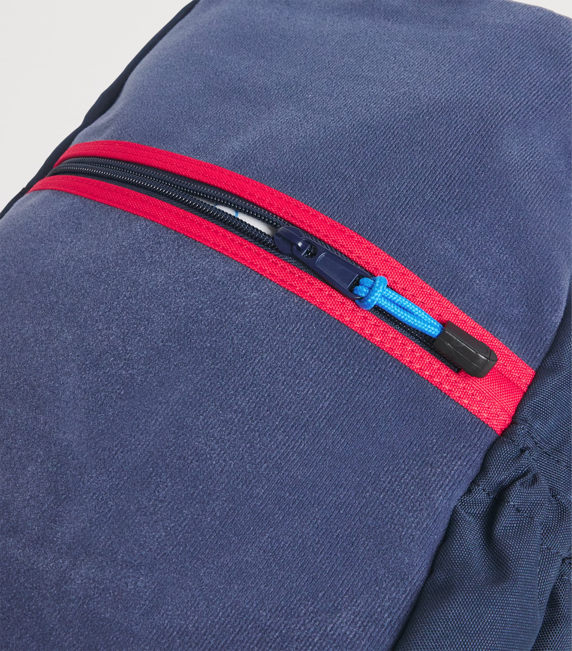 Small Backpack NAVY/RED Image 4