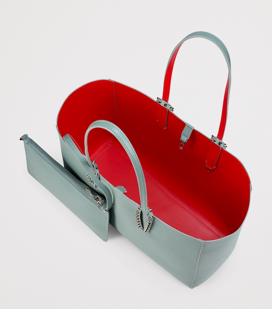 Cabata Small Leather Tote Bag E771 Image 5