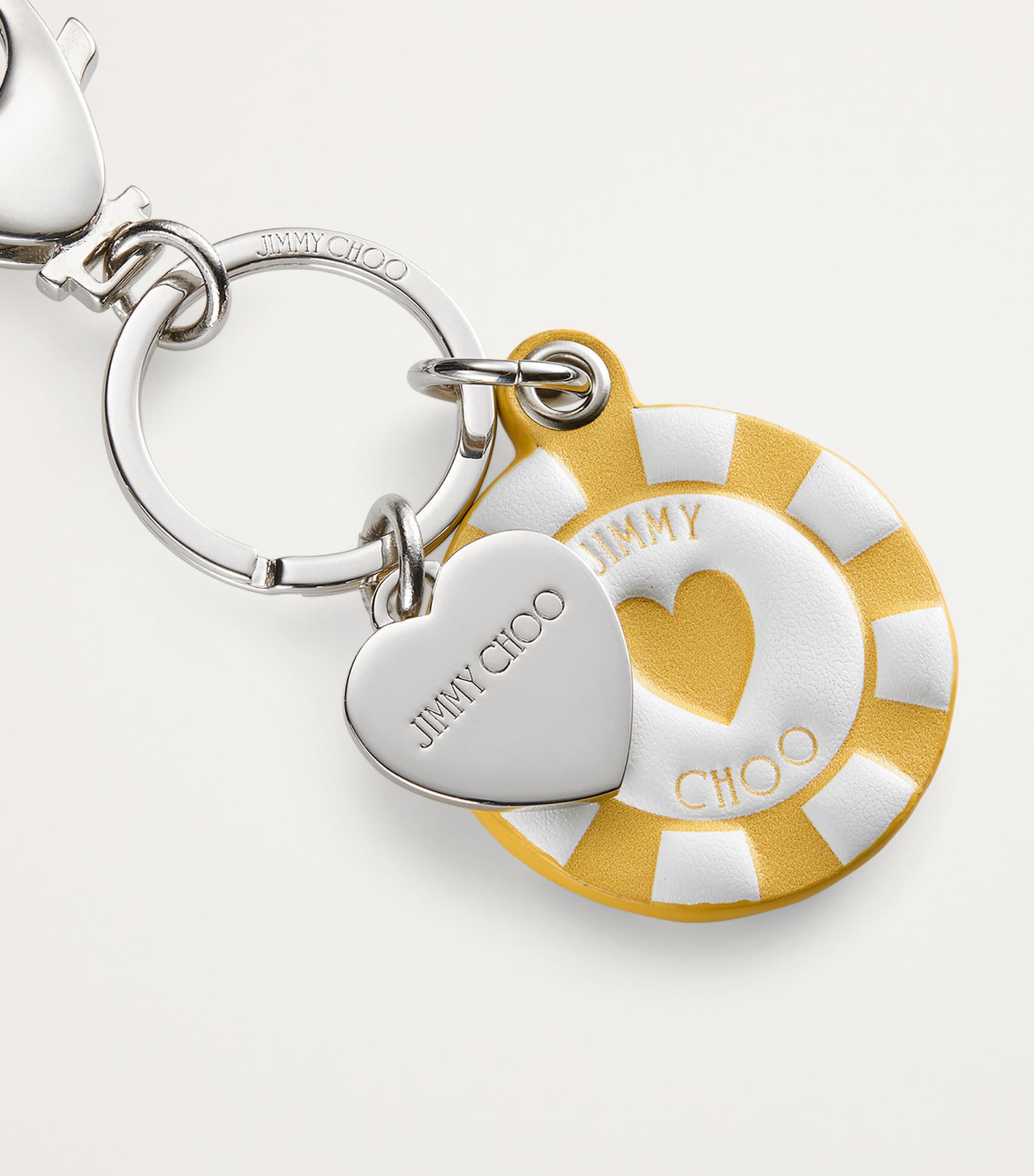 Chip Bag Charm SUNBLEACH/WHITE/SILV Image 3