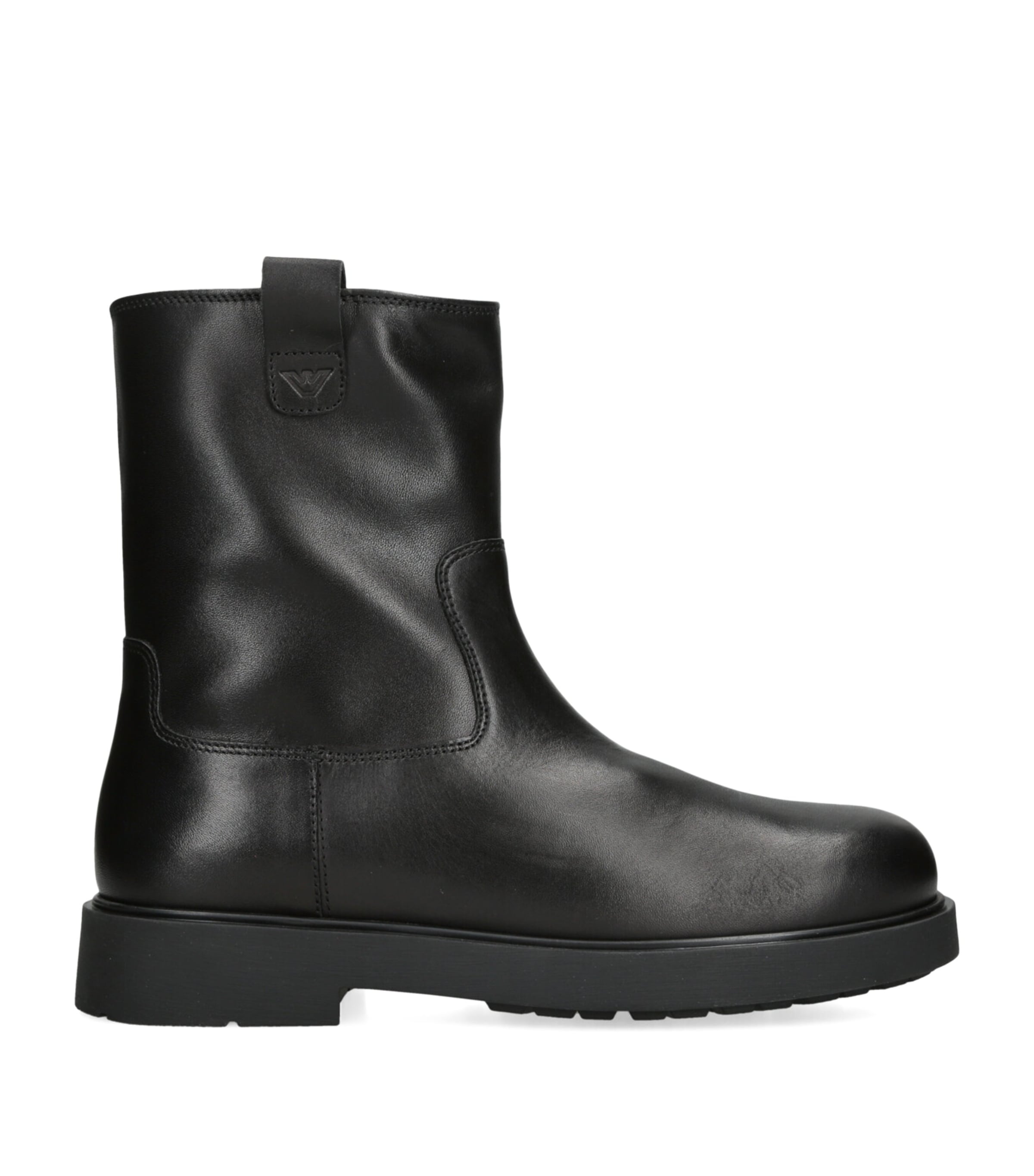 靴 Giorgio armani side zip leather boots 靴 Giorgio armani side zip leather boots Giorgio Armani Men's