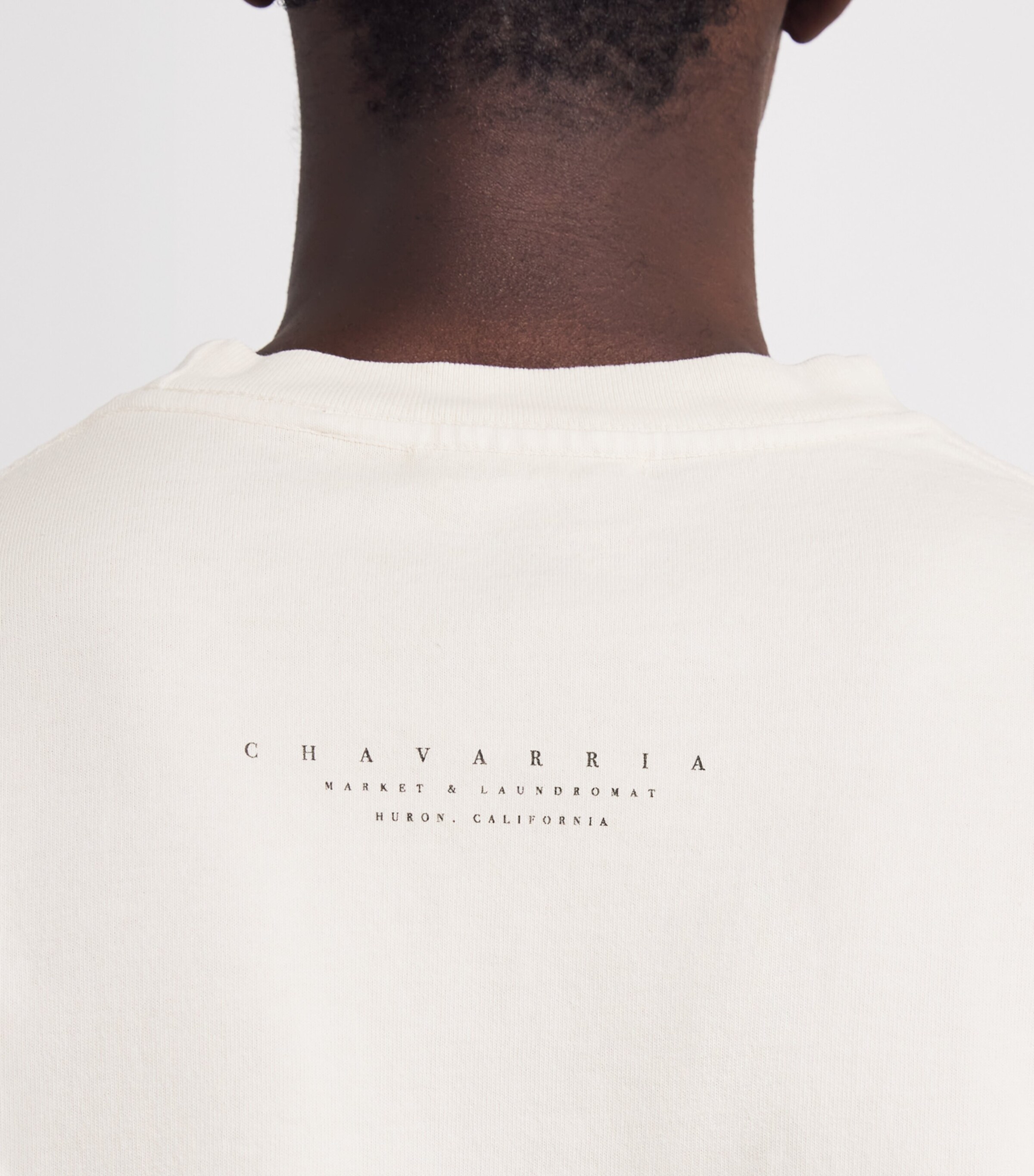Willy Chavarria Mens Cotton Printed Northsider T-Shirt Off White Image 6