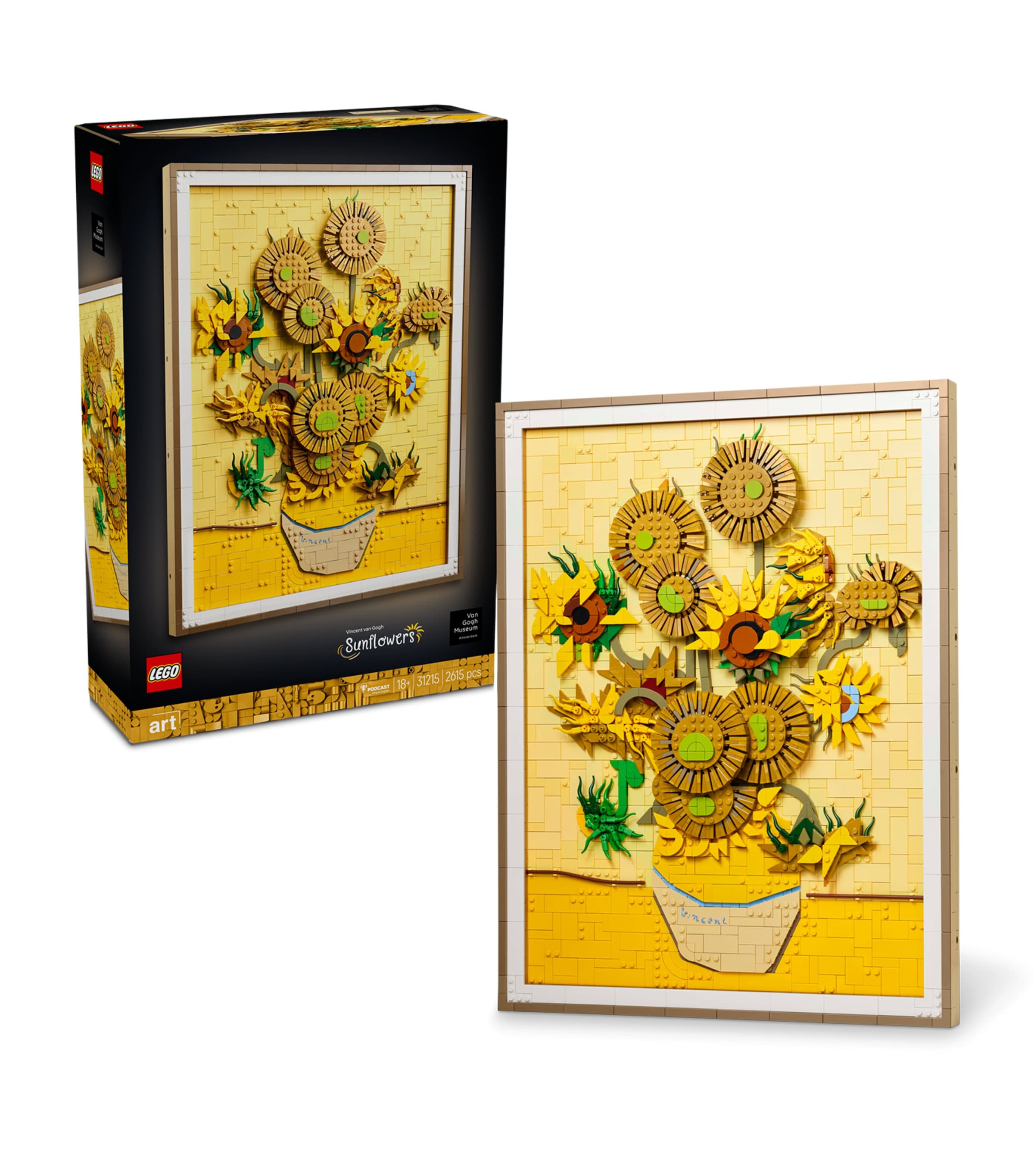 LEGO Art Vincent van Gogh Sunflowers 31215 MULTI Image 2