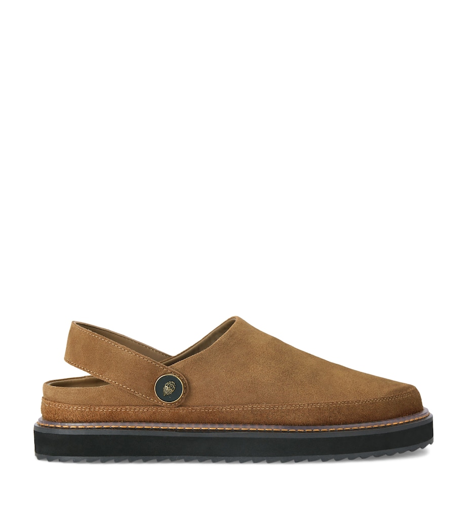 Suede Woodford Mules CAMEL Image 1