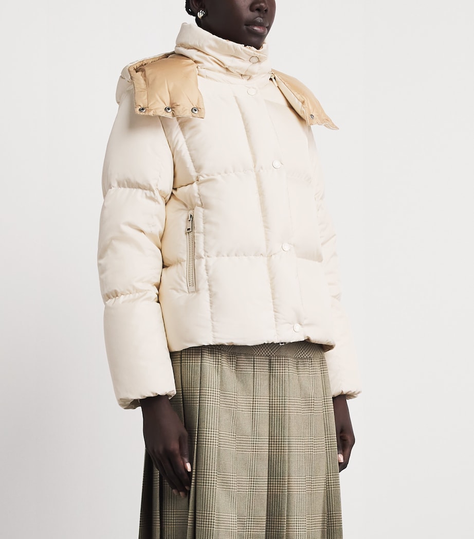 Moncler Womens Down Quilted Castlenew Jacket Image 4