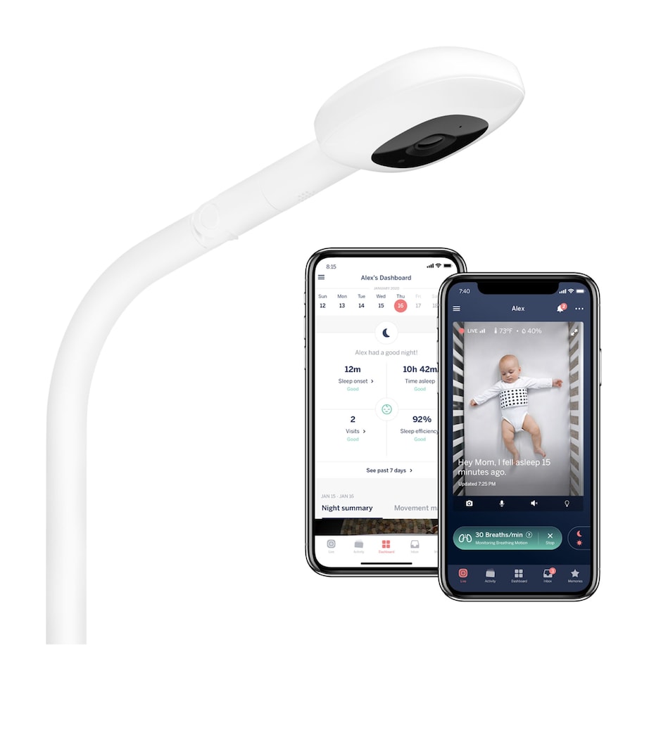 Nanit Pro Camera and Floor Stand WHITE Image 1