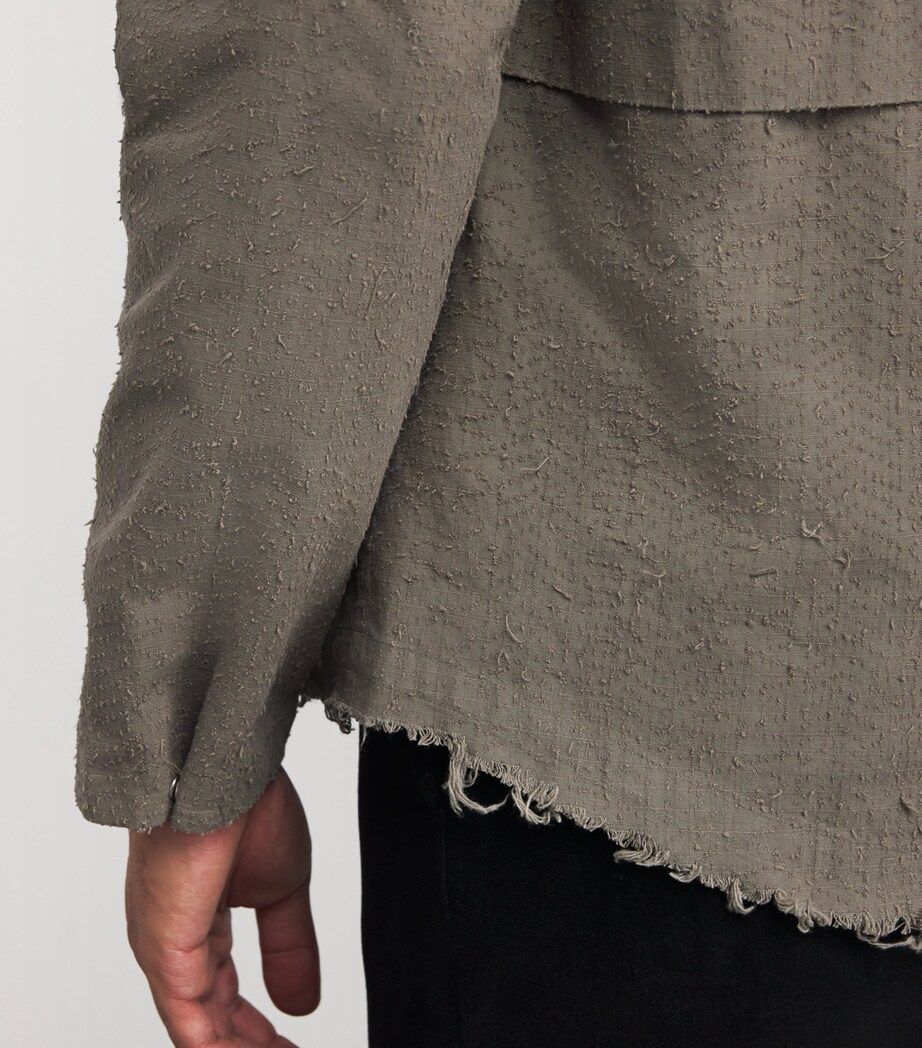 Cotton Towel Ripstop Shirt SAND Image 6