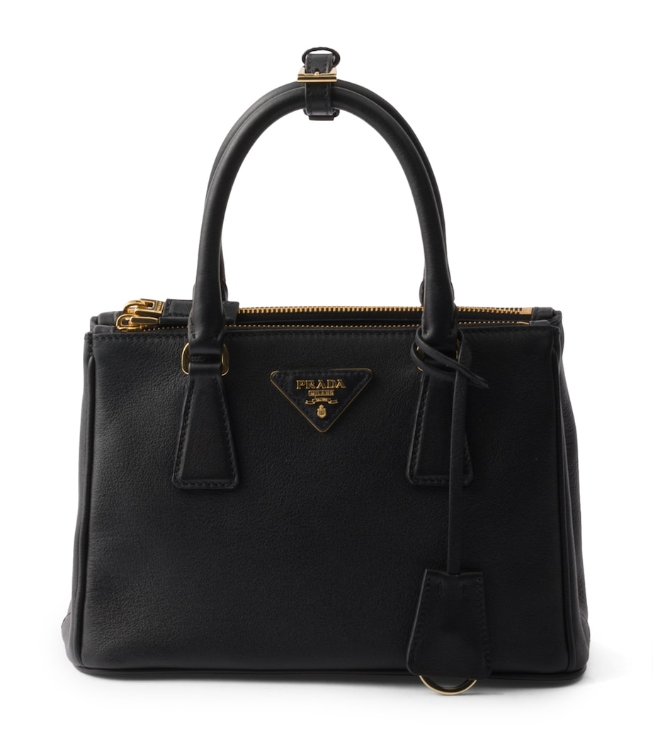 Small Leather Galleria Top-Handle Bag F0002 Image 1