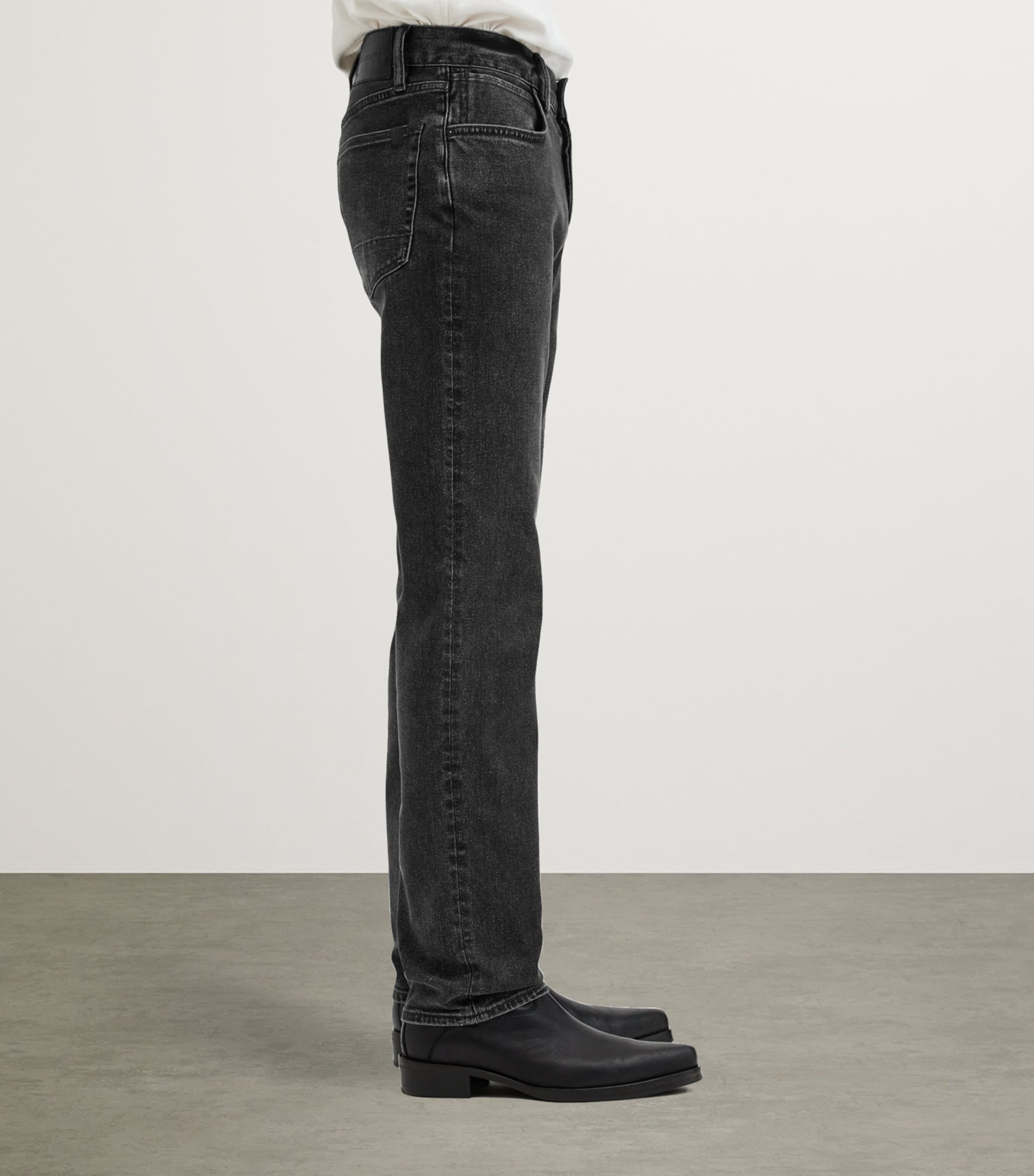 Iggy Slim Jeans WASHED BLACK Image 5