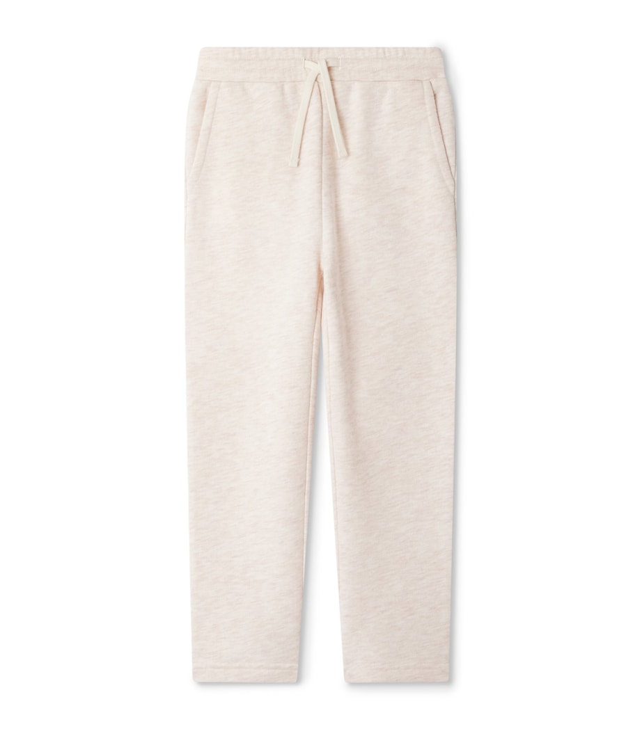 Knitted Drawstring Sweatpants (4-8 Years) UPB ROSE POUDRE Image 1