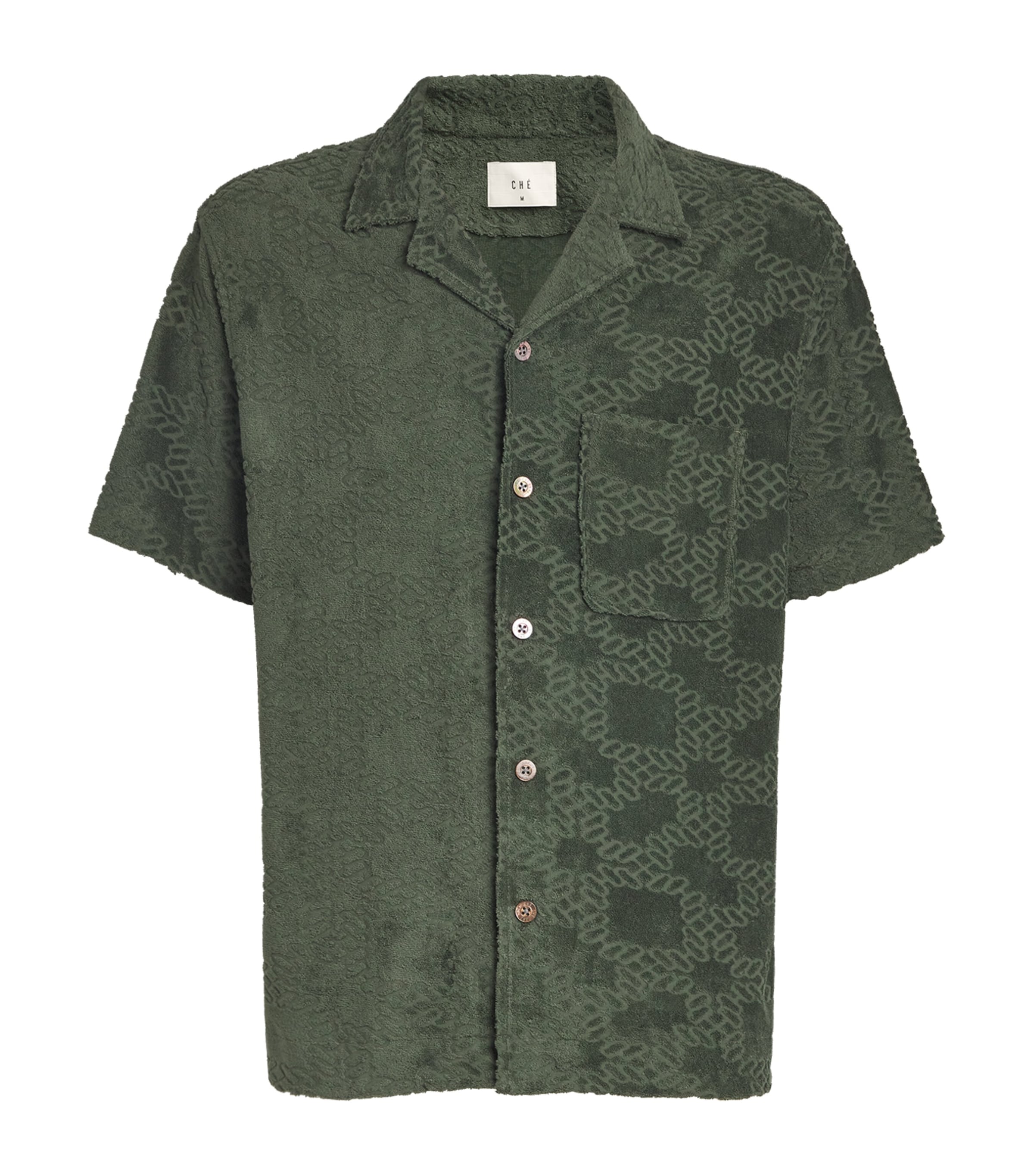 Che Cotton-blend Motown Shirt In Green