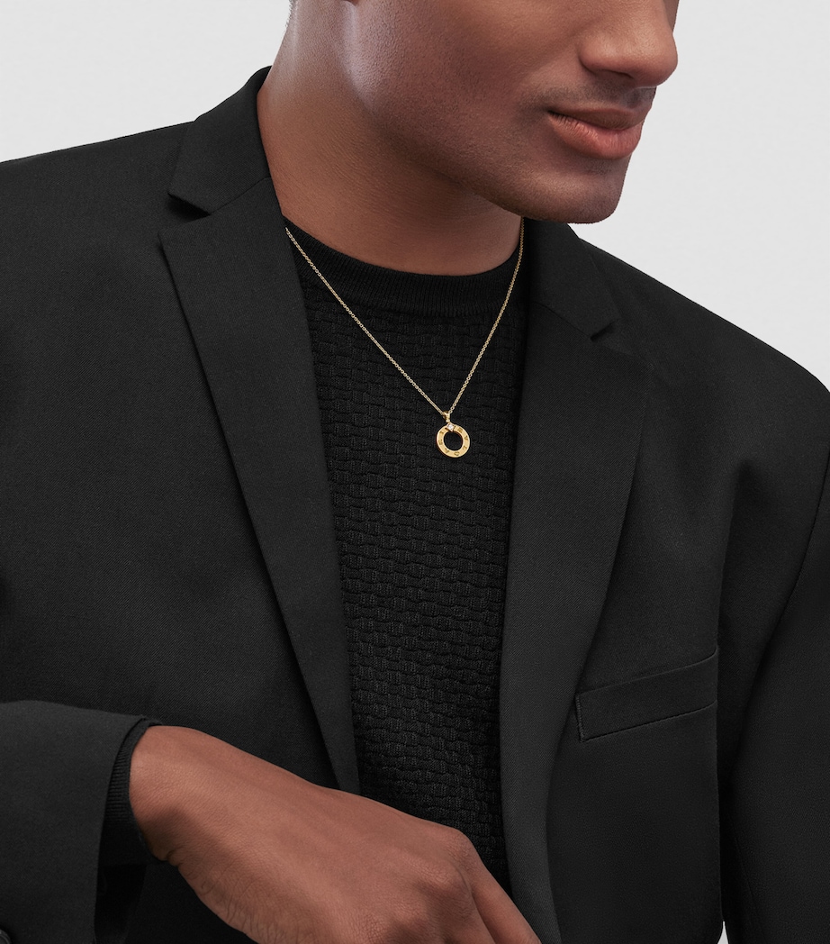 Yellow Gold and Diamond BVLGARI BVLGARI Necklace YELLOW GOLD Image 6