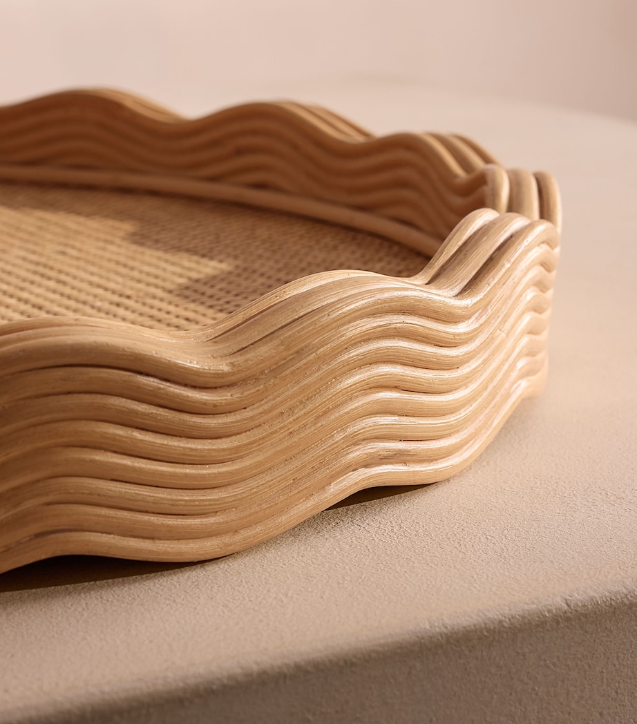 Rattan Pangbourne Round Tray (55cm) BROWN Image 3