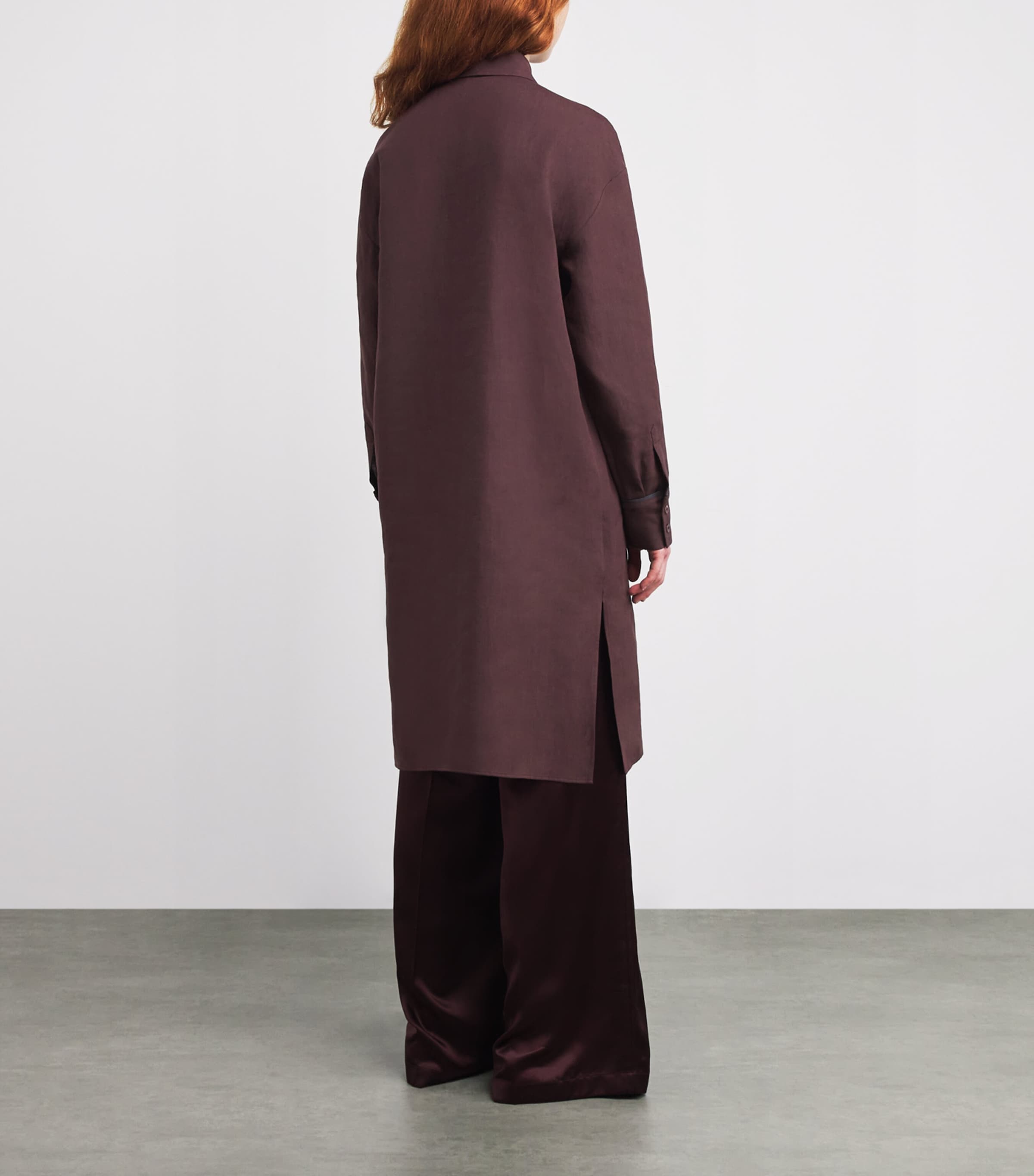 Linen Longline Shirt MOSTO Image 4