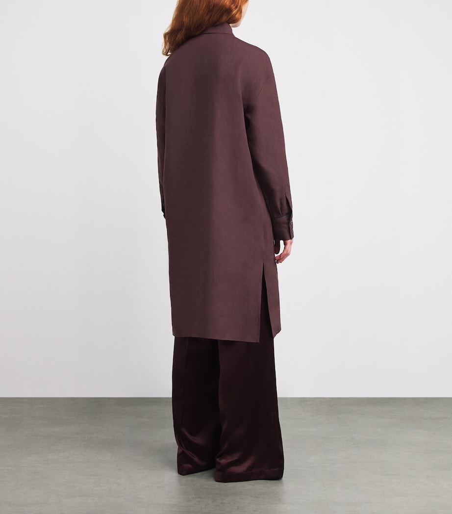 Linen Longline Shirt MOSTO Image 4