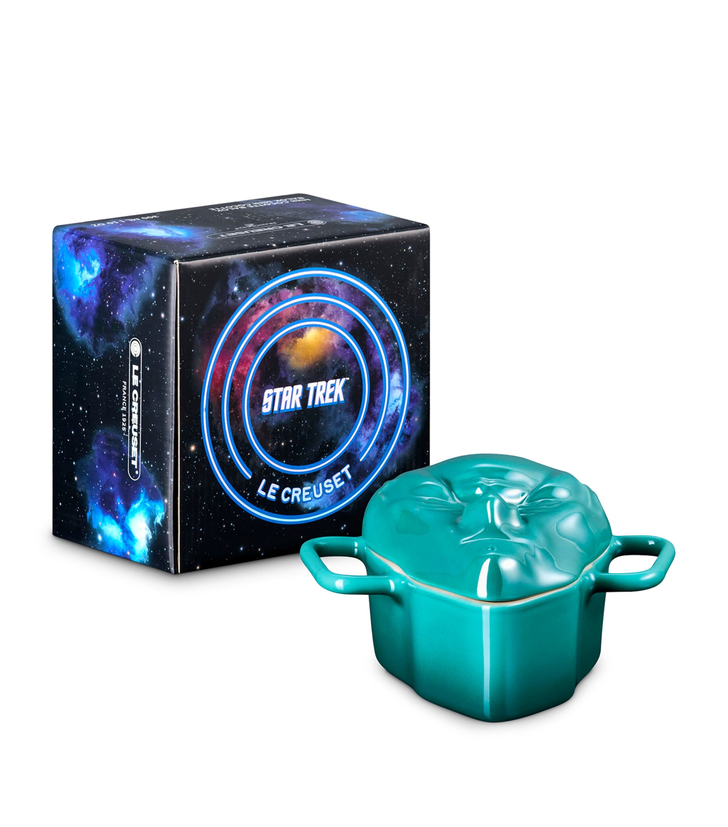 Le Creuset x Star Trek Balok Casserole Dish Blue Image 6