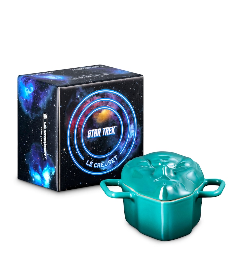 Le Creuset x Star Trek Balok Casserole Dish Blue Image 6