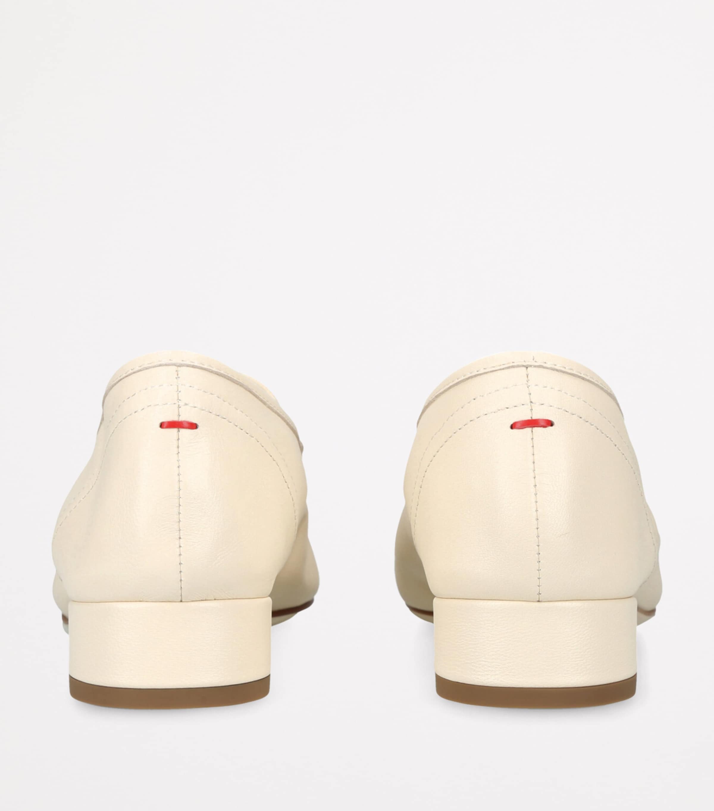 aeyde Leather Pippa Ballet Flats 25 Cream Image 2