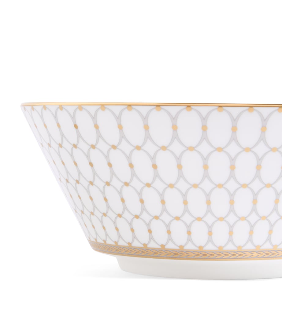 Bone China Renaissance Soup Bowl (20cm) GREY Image 3