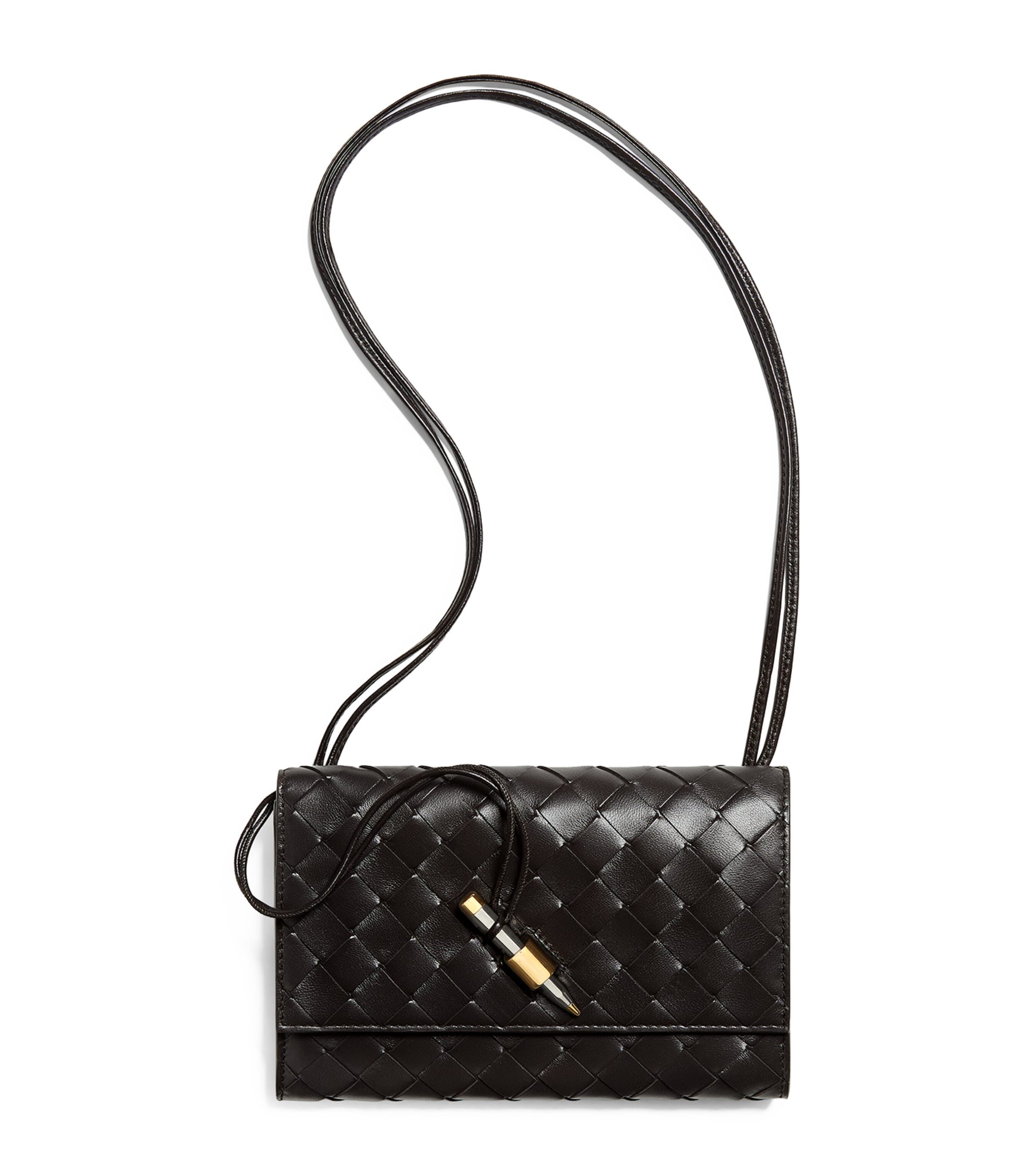 Bottega Veneta Nappa Leather Andiamo Pouch Image 1