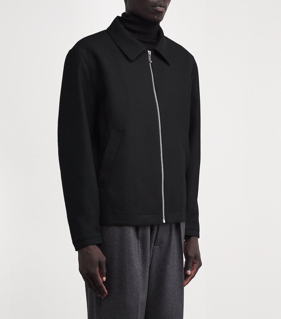 Wool-Blend Jacket BLACK Image 3