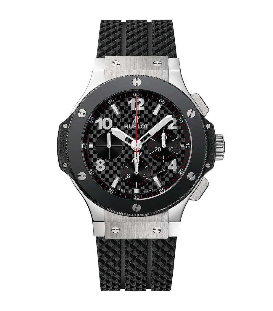 Stainless Steel and Ceramic Big Bang Integrated Watch 44mm BLACK Image 1