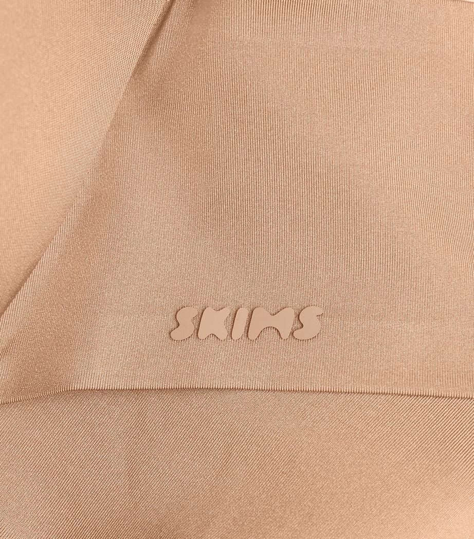 Skims Womens Ultimate Nipple Wireless Push-Up Bra Sienna Image 4