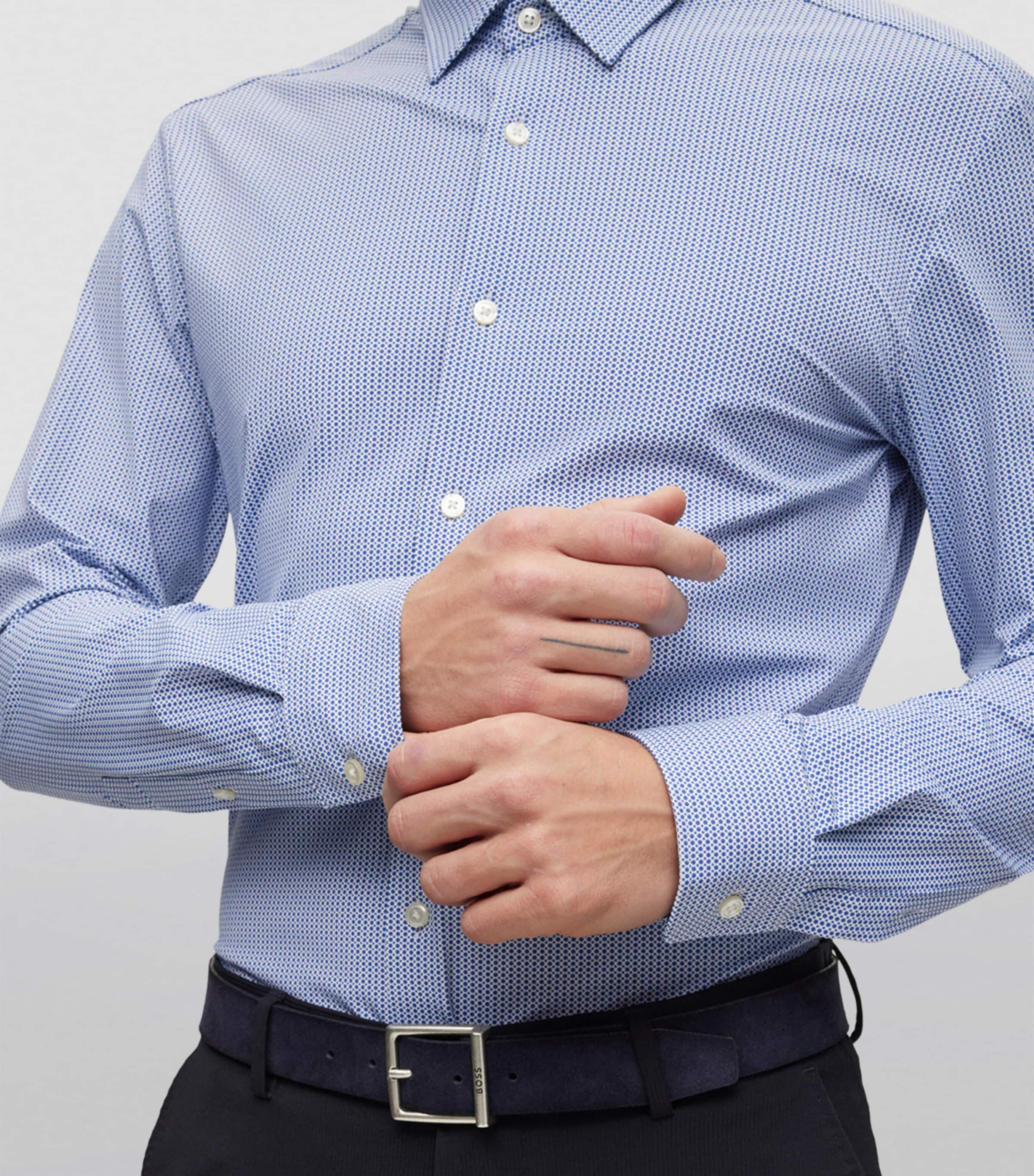 Performance-Stretch Jersey Printed Shirt 433 Image 5