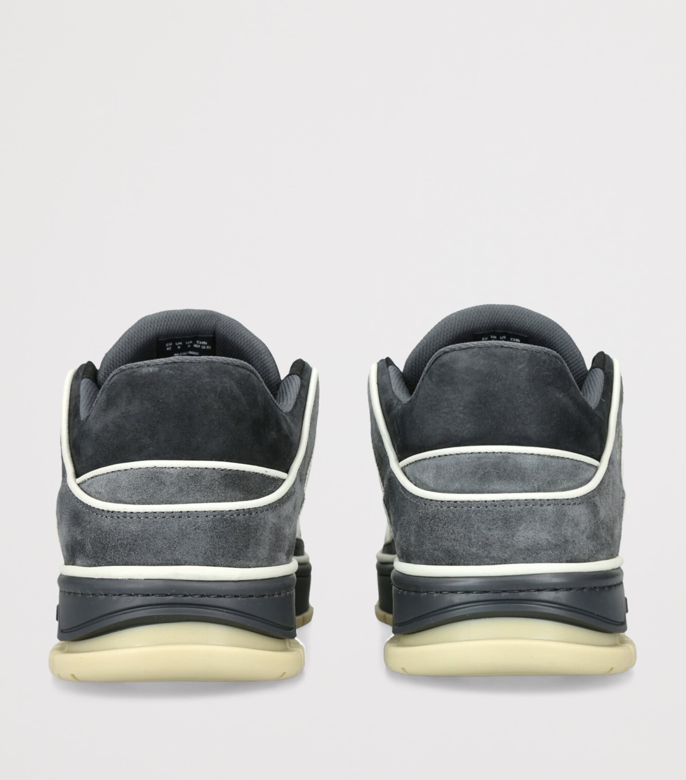 Leather Area Sneakers BLK/BEIGE Image 2